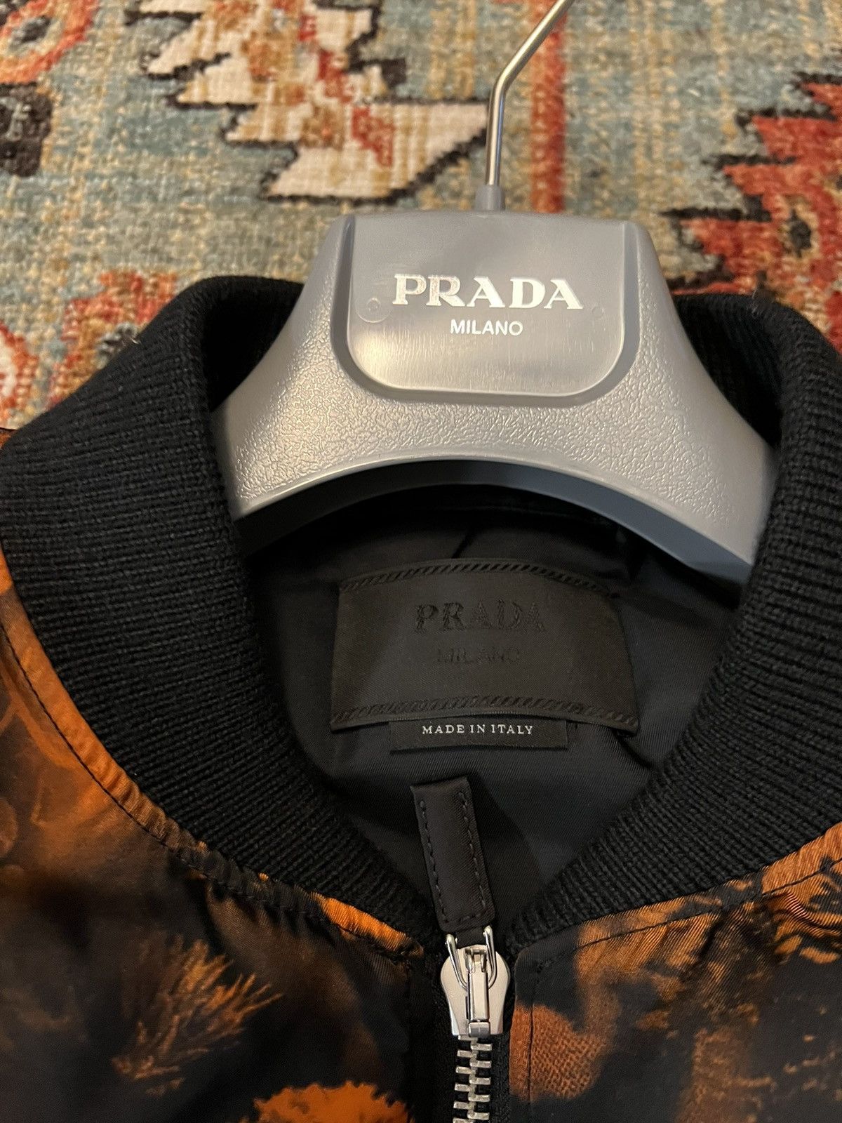 Prada Prada Raf Simons Bomber AW22 sz XL Size US XL / EU 56 / 4 - 3 Thumbnail