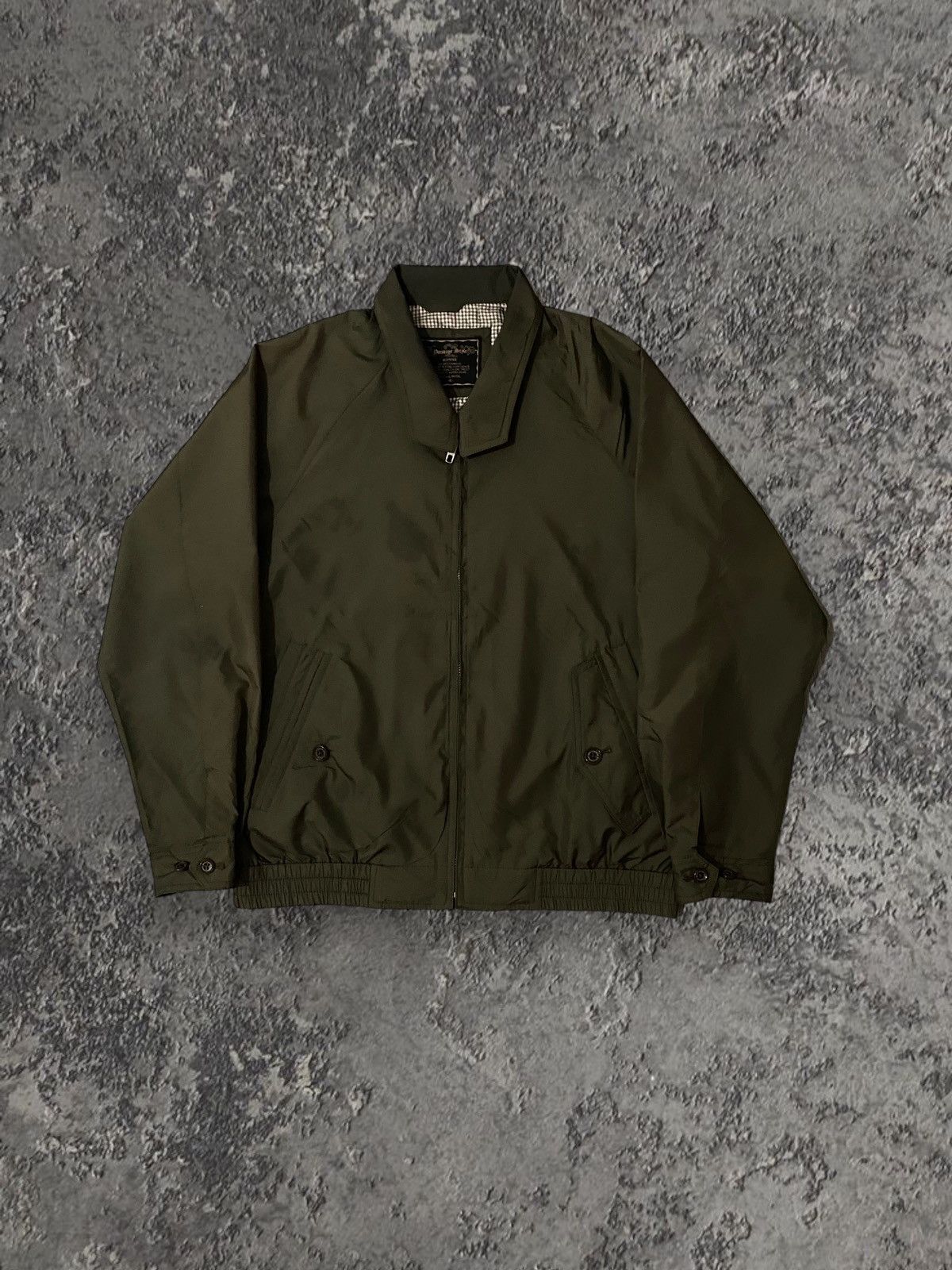 image of Vintage Japan Prestige Style Olive Green Bomber Jacket, Men's (Size Medium)