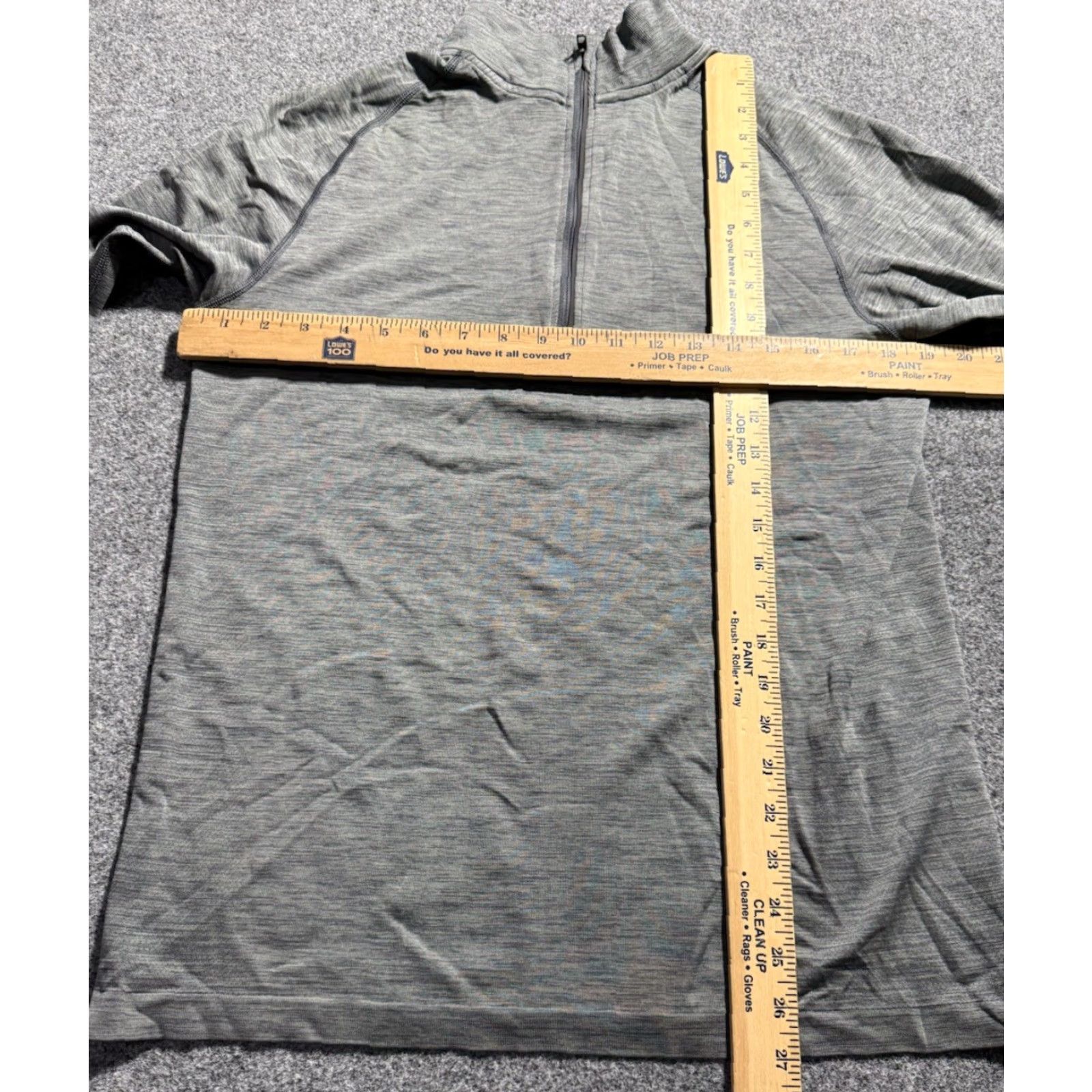 Lululemon Lululemon Mens Metal Vent Tech Half Zip Sweatshirt Pullover M Gray Medium Size US M / EU 48-50 / 2 - 7 Thumbnail
