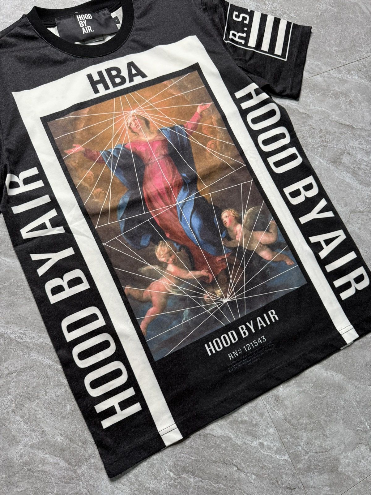 Hood By Air Hood By Air RSVP 69 The Assumption Print Tee Size US L / EU 52-54 / 3 - 6 Thumbnail