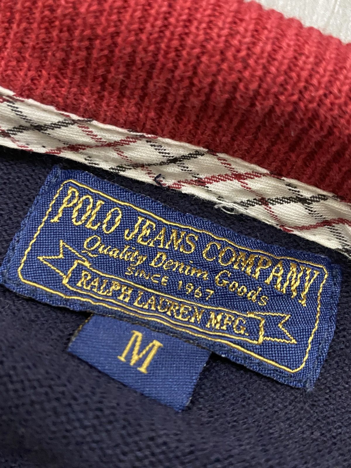 Polo Ralph Lauren Vintage Polo Jeans Co. Ralph Lauren Full Zip Cardigan Knit Size US M / EU 48-50 / 2 - 8 Thumbnail
