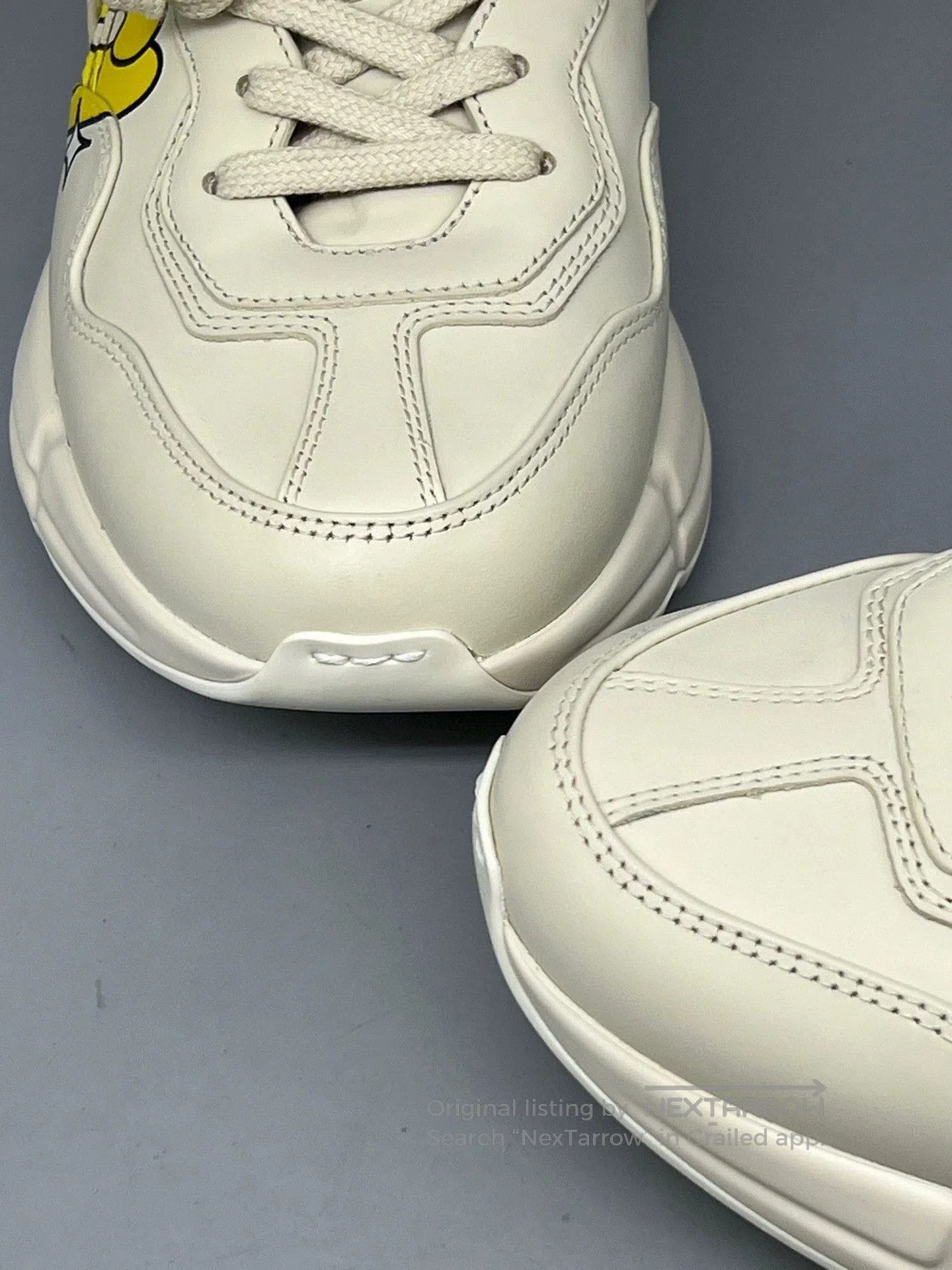 Gucci gucci rhyton beige leather dad shoes. Size US 7.5 / EU 40-41 - 6 Thumbnail