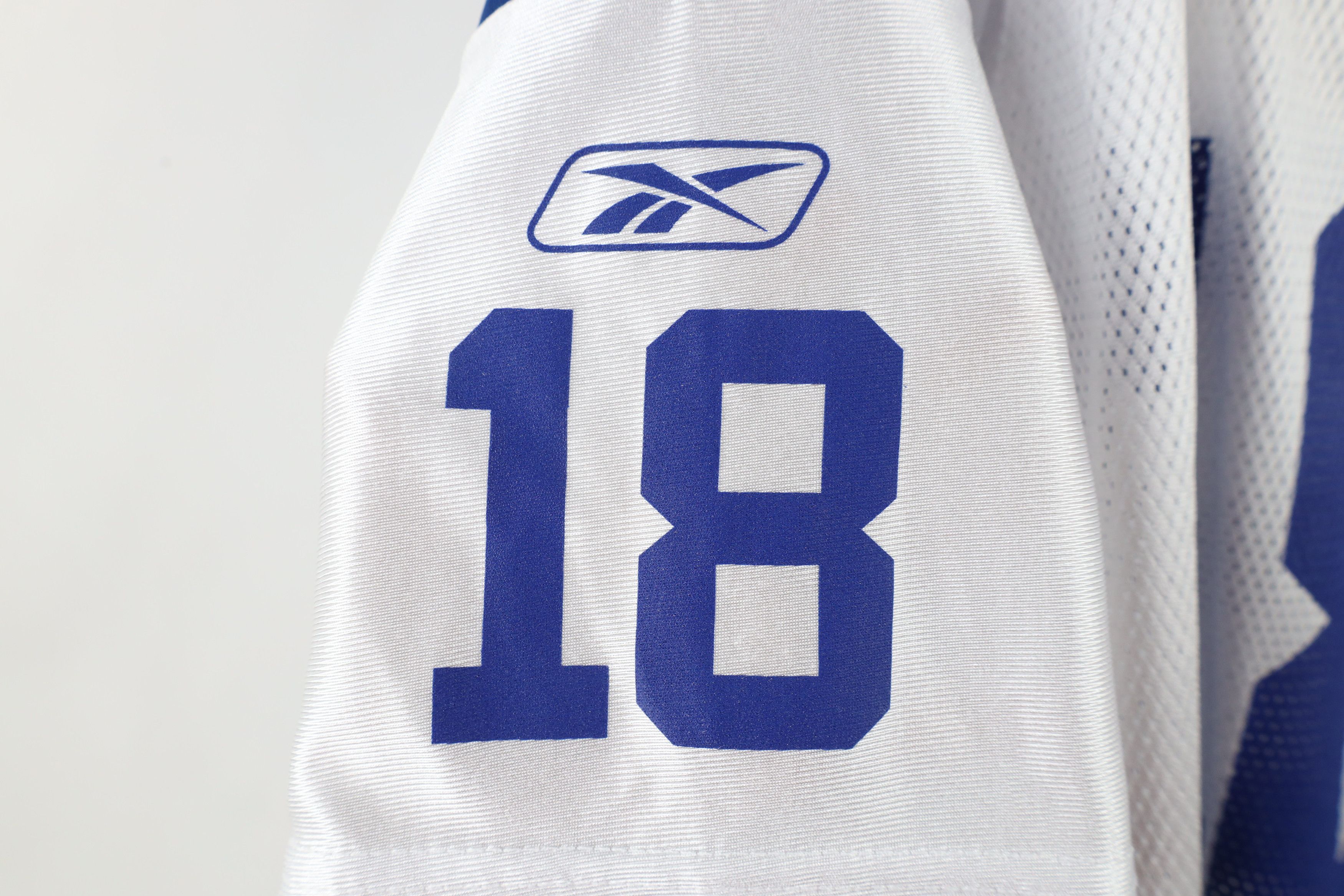 Reebok × Vintage Vintage Reebok Indianapolis Colts Football Jersey #18 Size US L / EU 52-54 / 3 - 7 Thumbnail