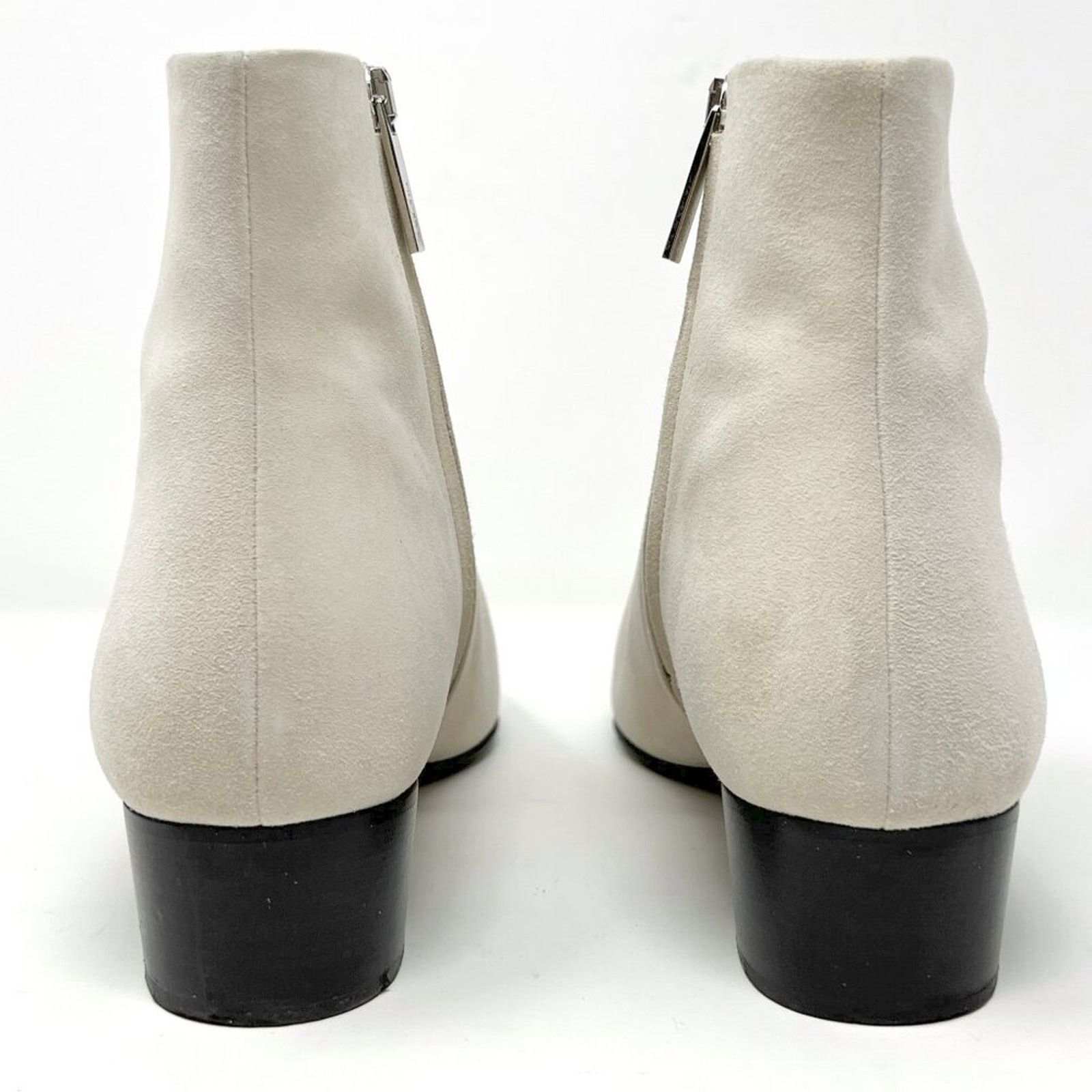 The Row The Row Ambra Suede Ivory Beige Ankle Boots Pointed Booties Size US 10.5 / IT 40.5 - 5 Thumbnail