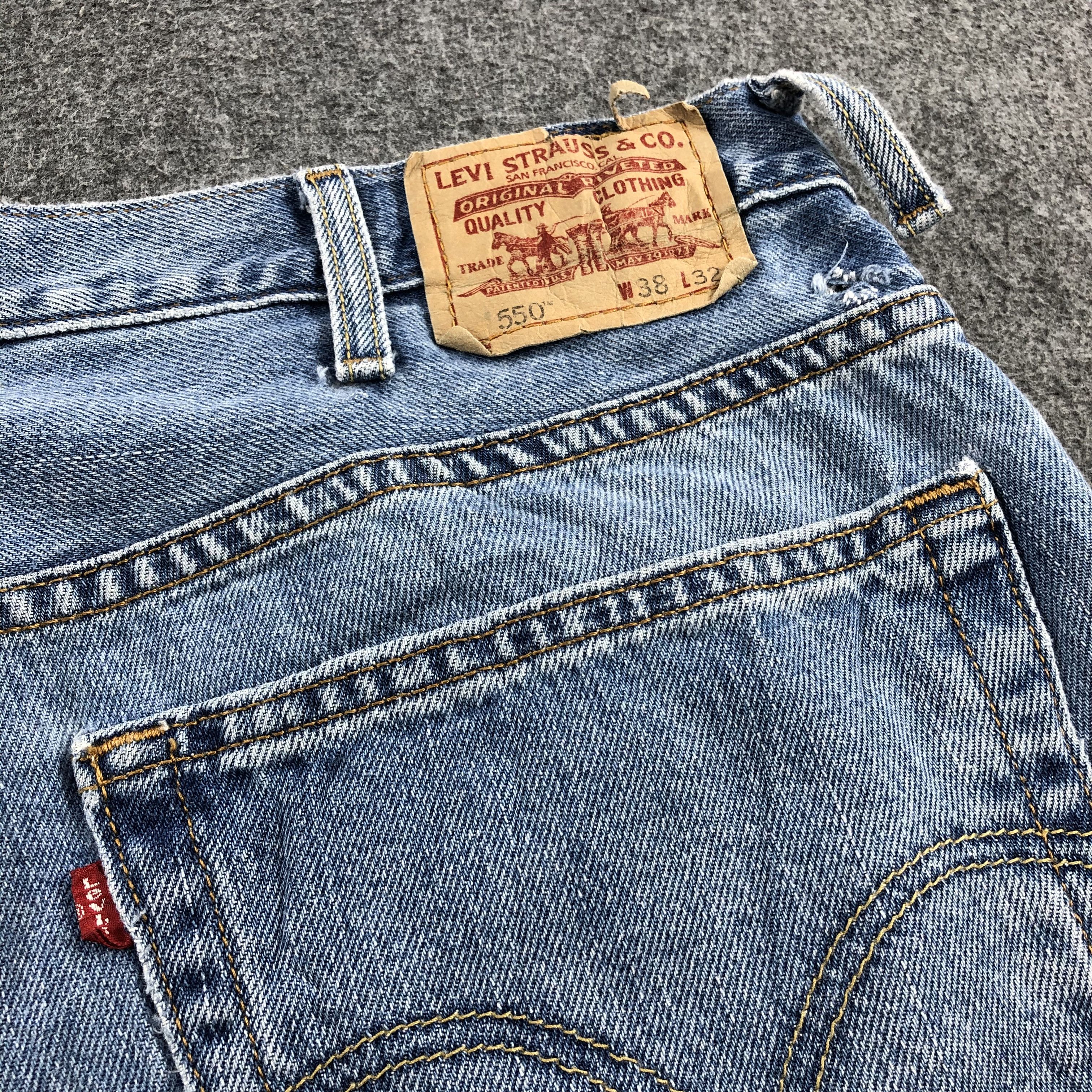 Levi's × Vintage Vintage Levis 550 Jeans-JM1283 Size US 39 - 6 Thumbnail
