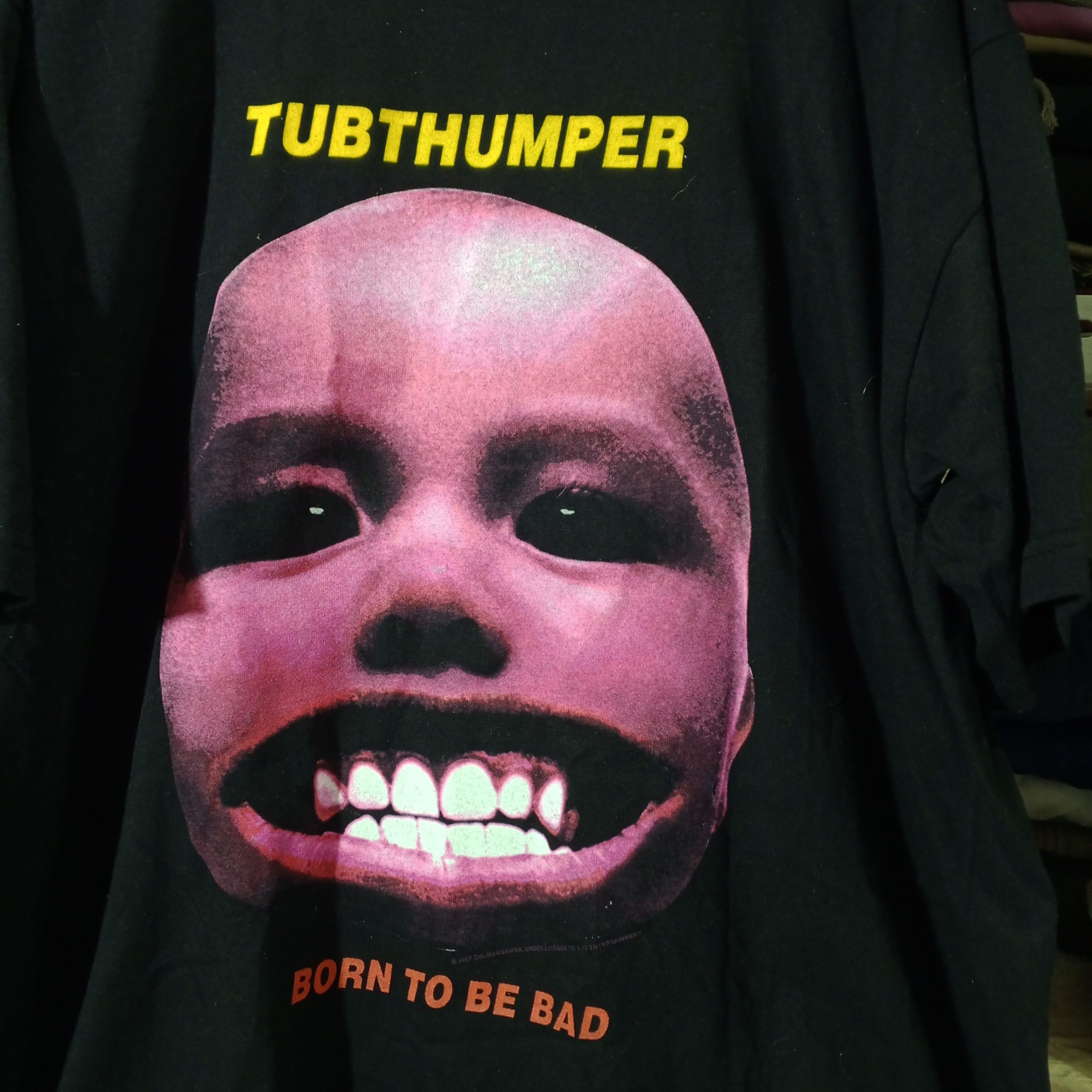 Vintage Vintage 90s Chumbawamba Band Shirt NOS Size US XL / EU 56 / 4 - 2 Thumbnail