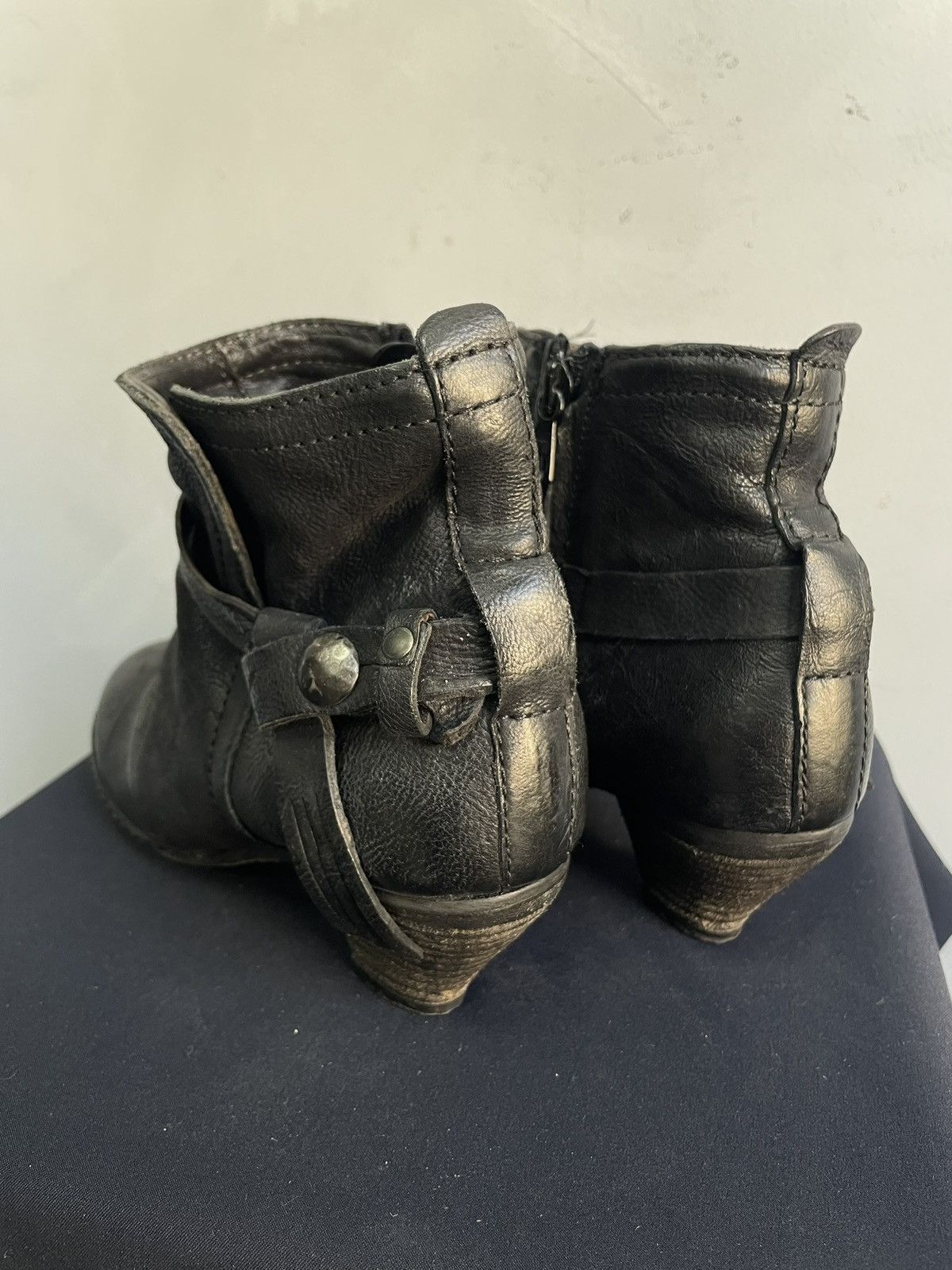 Trippen Rare A.S. 98 Leather gothic boots avant garde vibe 90s Size US 7 / IT 37 - 7 Thumbnail