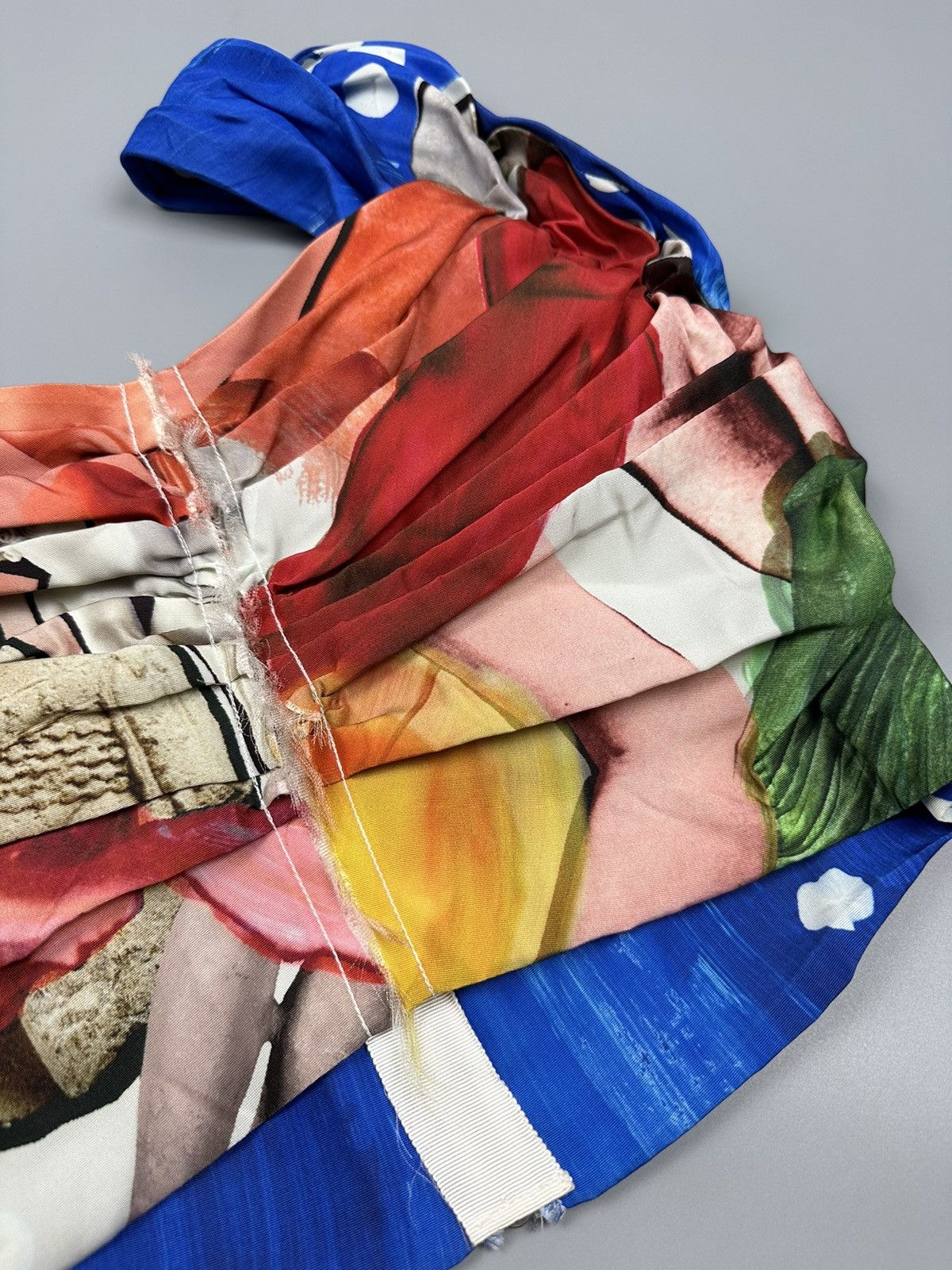 Marni Marni SS19 Donna Silk Crop Tops Size XS / US 0-2 / IT 36-38 - 5 Thumbnail