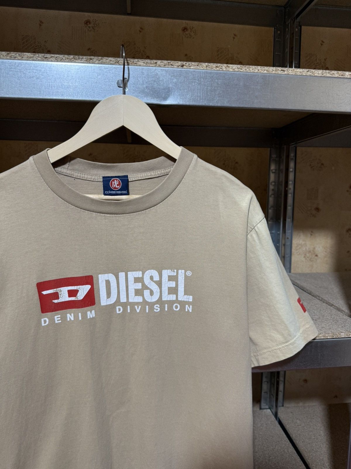 Diesel × Japanese Brand Vintage 90s Diesel Denim Division t-shirt retro rare Y2K Size US XL / EU 56 / 4 - 3 Thumbnail