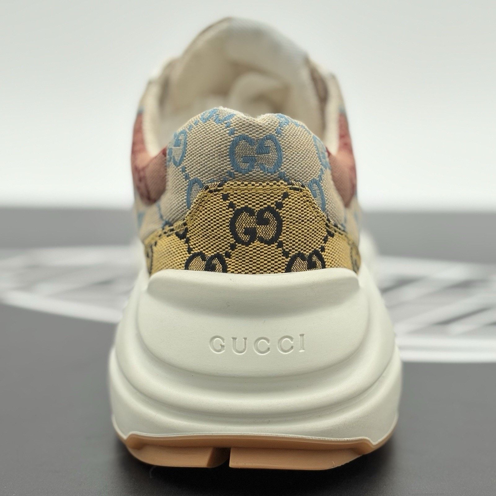 Gucci (9.5 US) Gucci Rhyton GG Web Print | SUPER CLEAN! Size US 9.5 / EU 42-43 - 3 Thumbnail