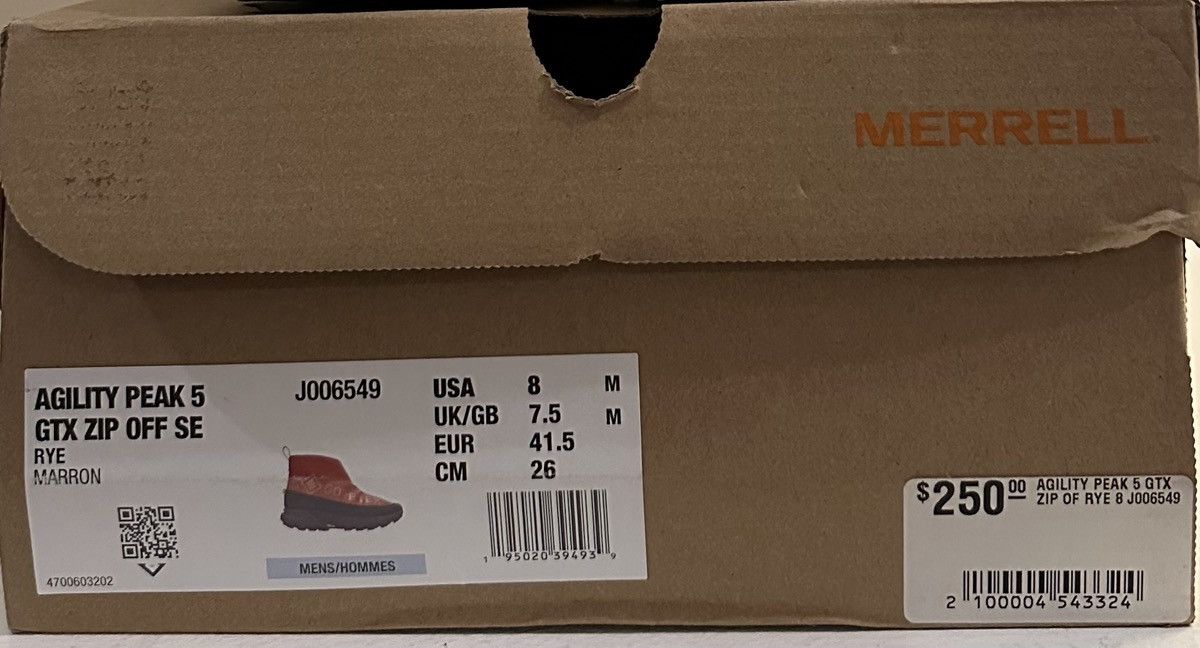 Merrell Merrell 1TRL Agility Peak 5 Gore-Tex Size US 8 / EU 41 - 8 Thumbnail