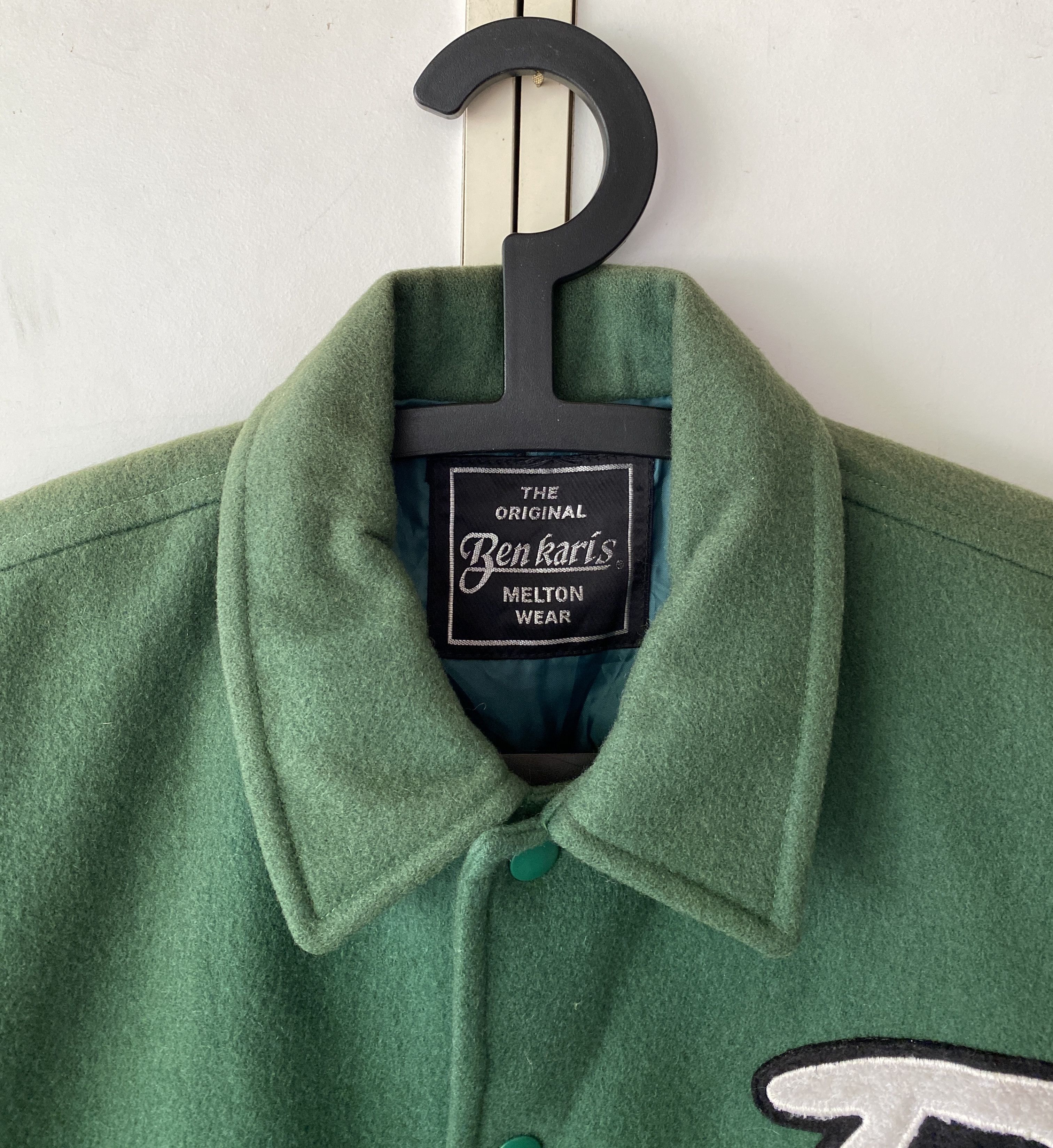 Vintage VINTAGE BEN KARIS WOOL JACKET Size US L / EU 52-54 / 3 - 3 Thumbnail