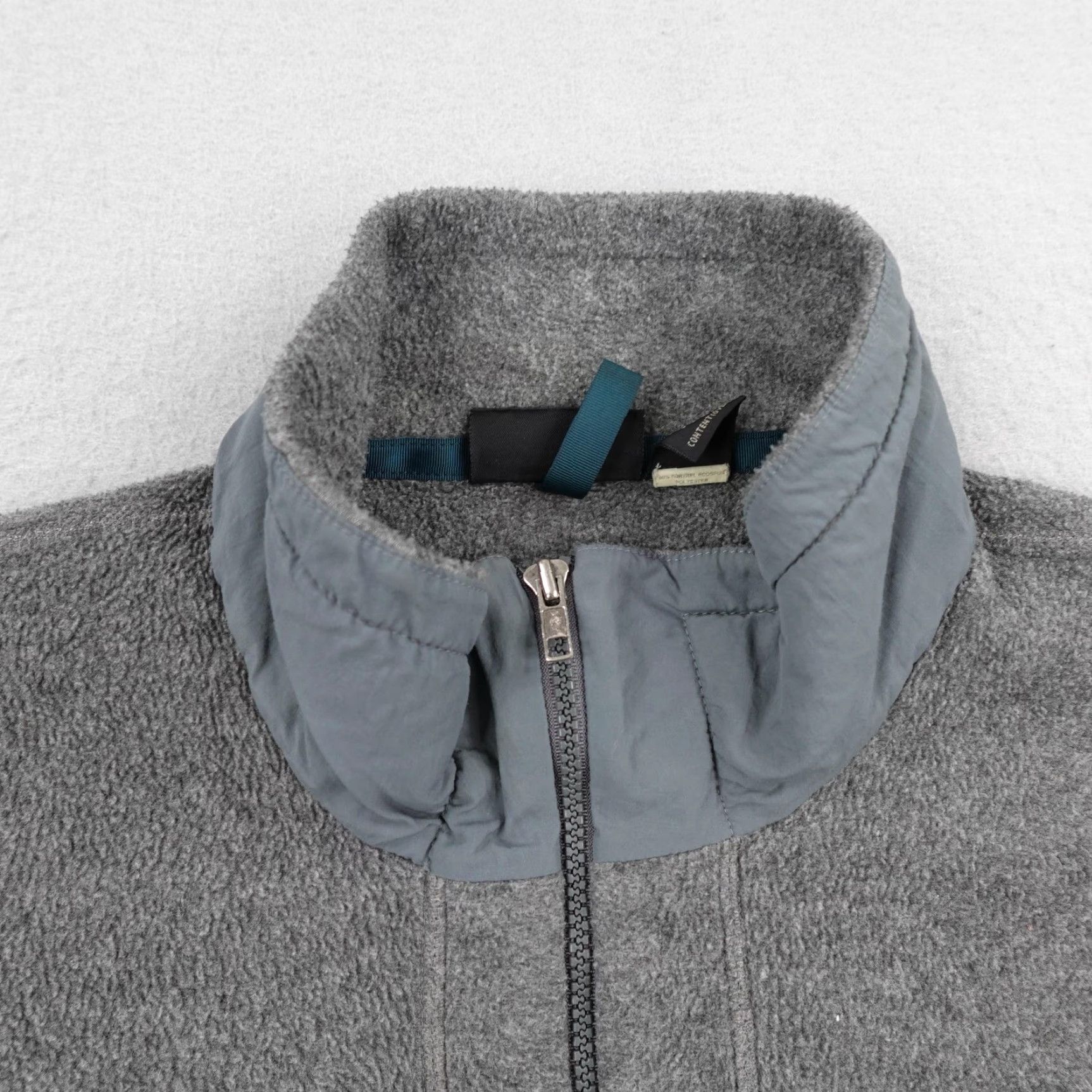 Patagonia VINTAGE Patagonia Jacket Mens 2XL Gray Synchilla Fleece Full Zip Made USA 90s Size US XXL / EU 58 / 5 - 2 Thumbnail