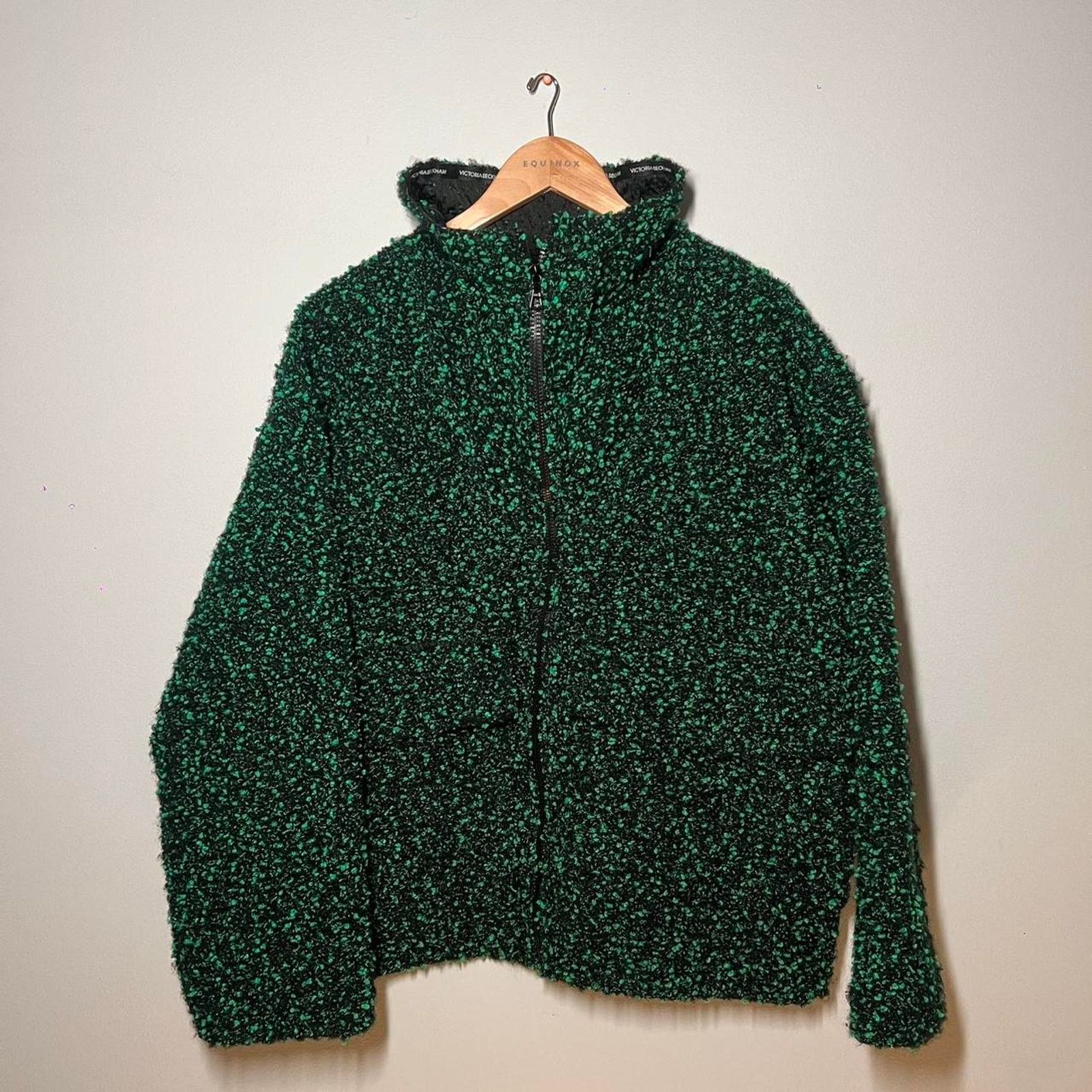 Victoria Beckham Victoria beckham green wool blend Size L / US 10 / IT 46 - 1 Thumbnail