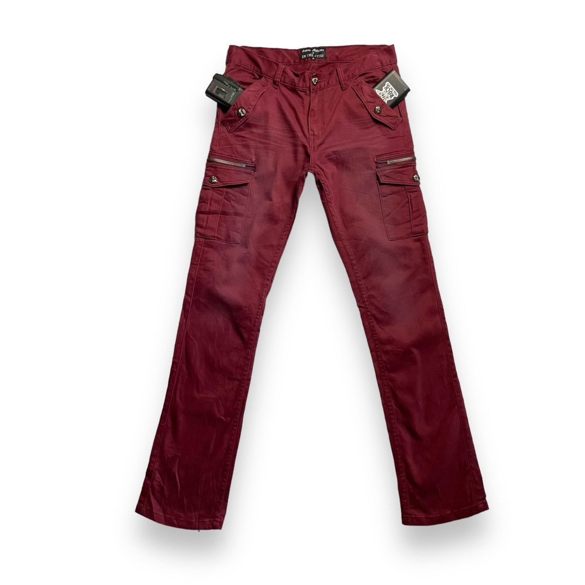 20471120 × Beauty Beast × In The Attic 🇯🇵 IN THE ATTIC x ANDRE MALRAUR CARGO PANTS Size US 31 - 1 Thumbnail