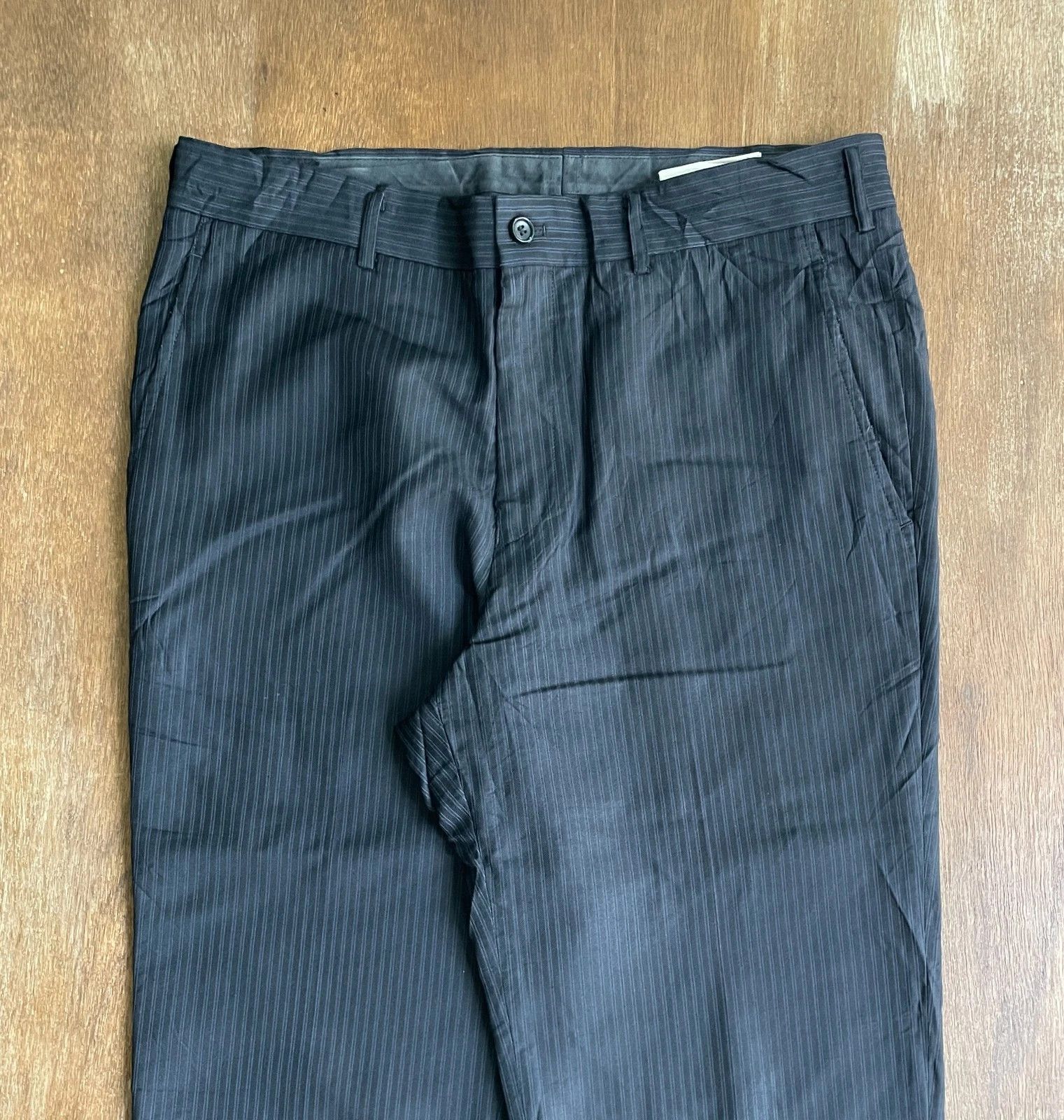 Comme des Garcons Homme COMME des GARCONS HOMME 2007 Black Pants Size US 33 - 2 Thumbnail