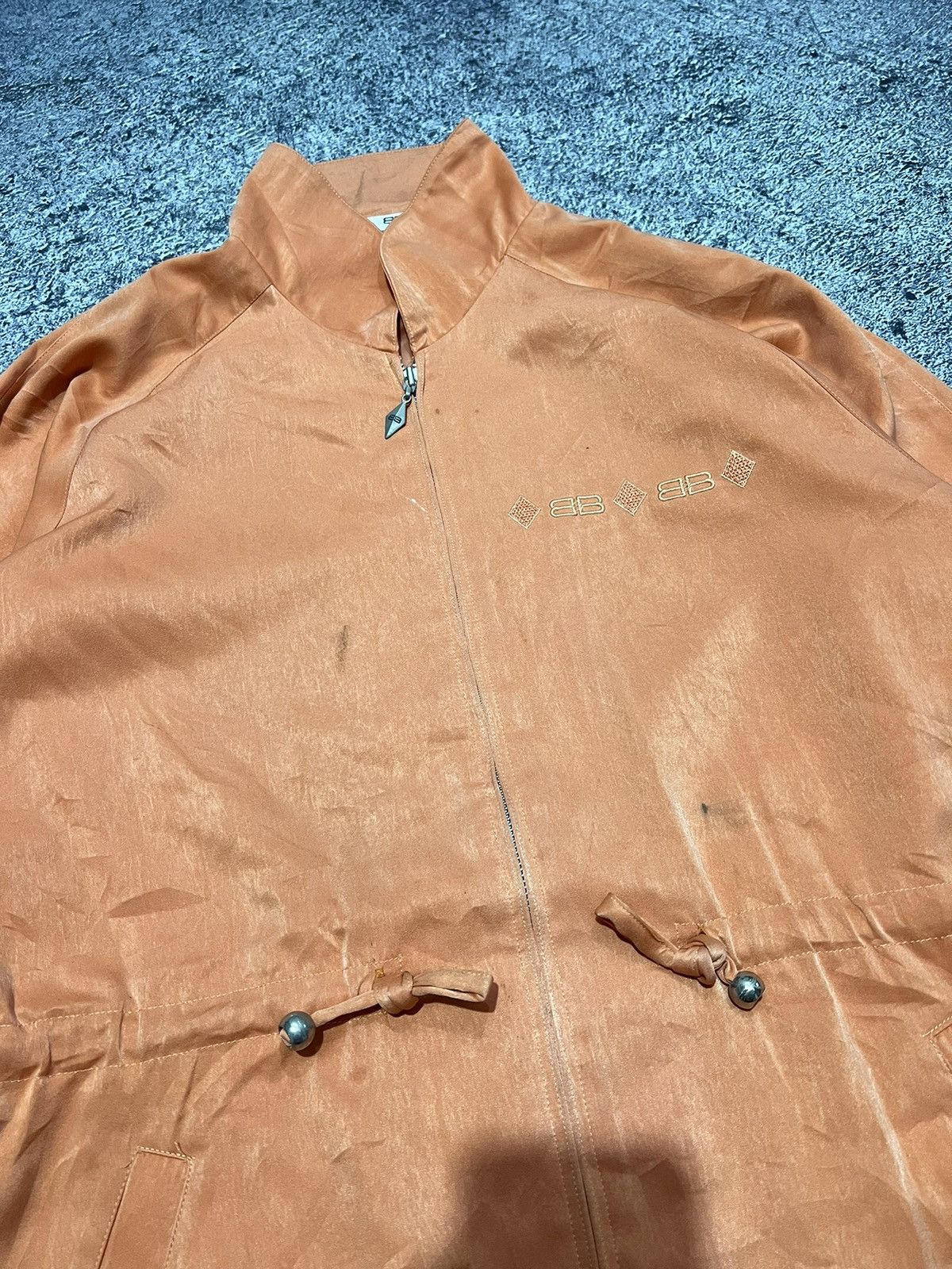 Balenciaga 90s Balenciaga Paris BB Golf Velvet Shawl Collar Jacket Size US L / EU 52-54 / 3 - 2 Thumbnail