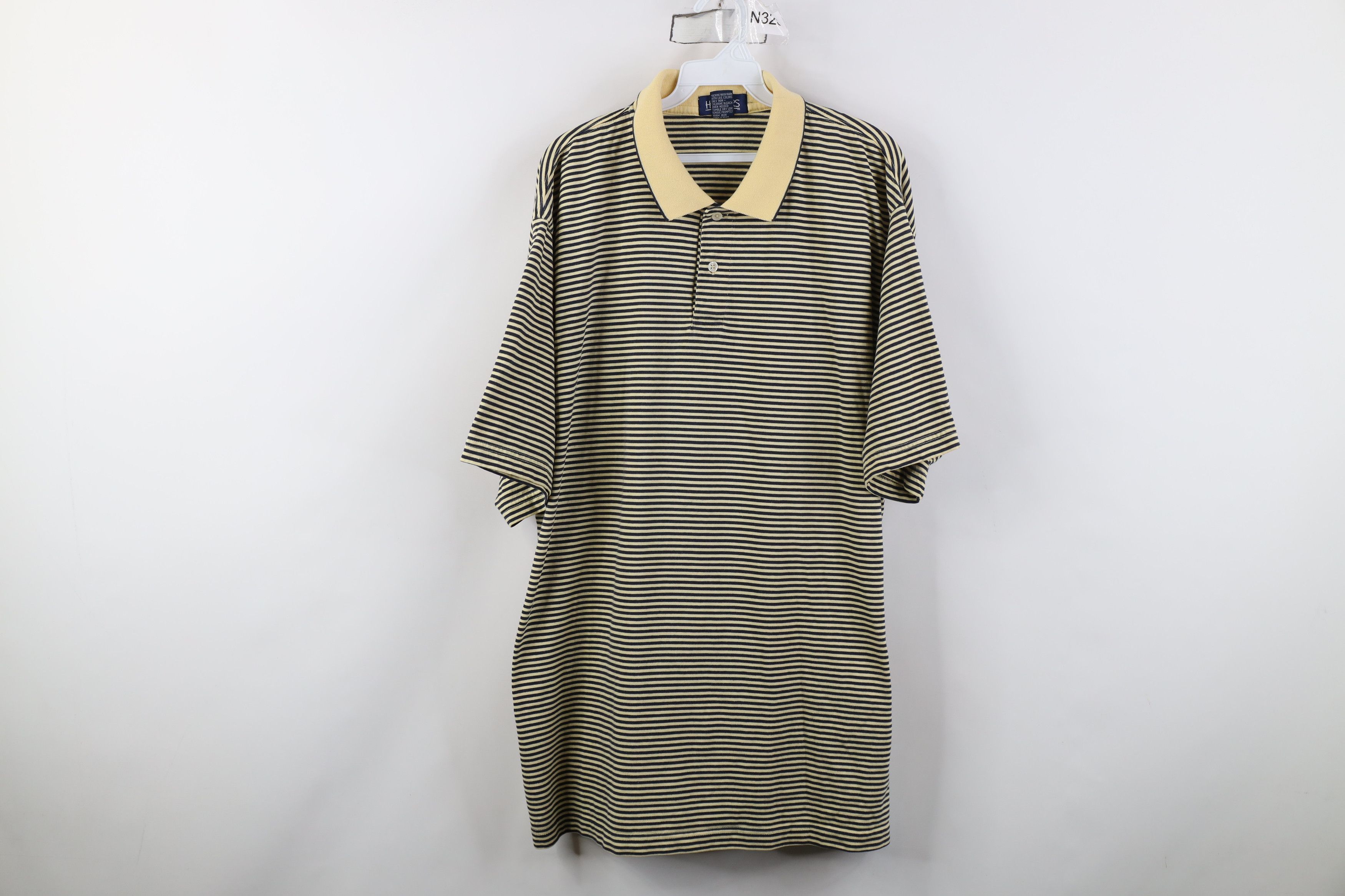 Vintage Vintage 90s Streetwear Striped Short Sleeve Golf Polo Shirt Size US XXL / EU 58 / 5 - 1 Thumbnail