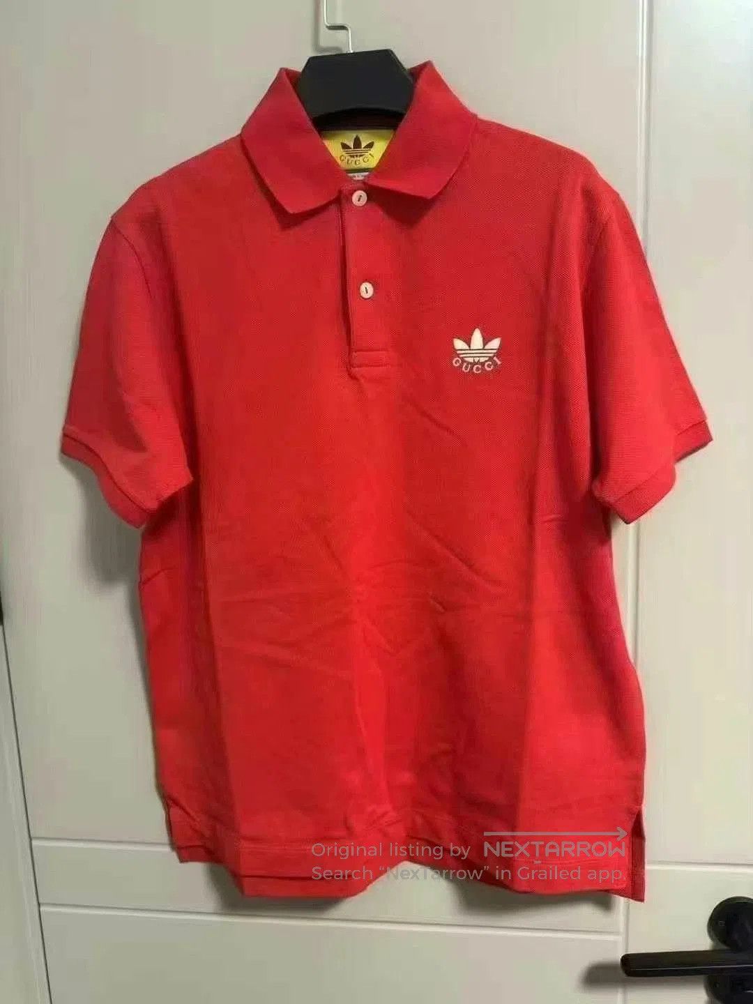Adidas gucci x adidas red polo shirt. Size US XS / EU 42 / 0 - 1 Thumbnail
