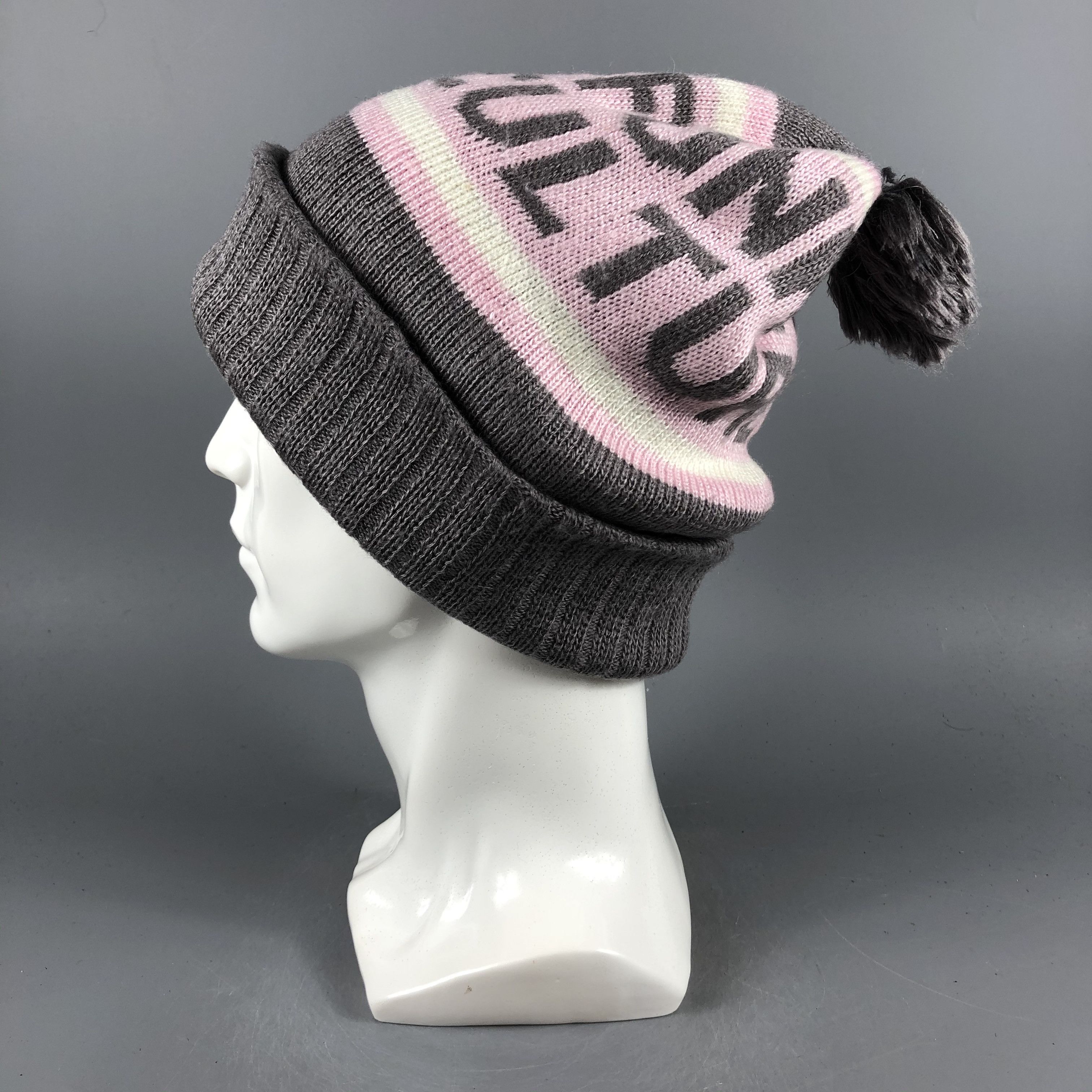 Japanese Brand × Vintage Fc Brand "Wording" Beanie Snow Hat Snow Cap -D1073 Size ONE SIZE - 2 Thumbnail