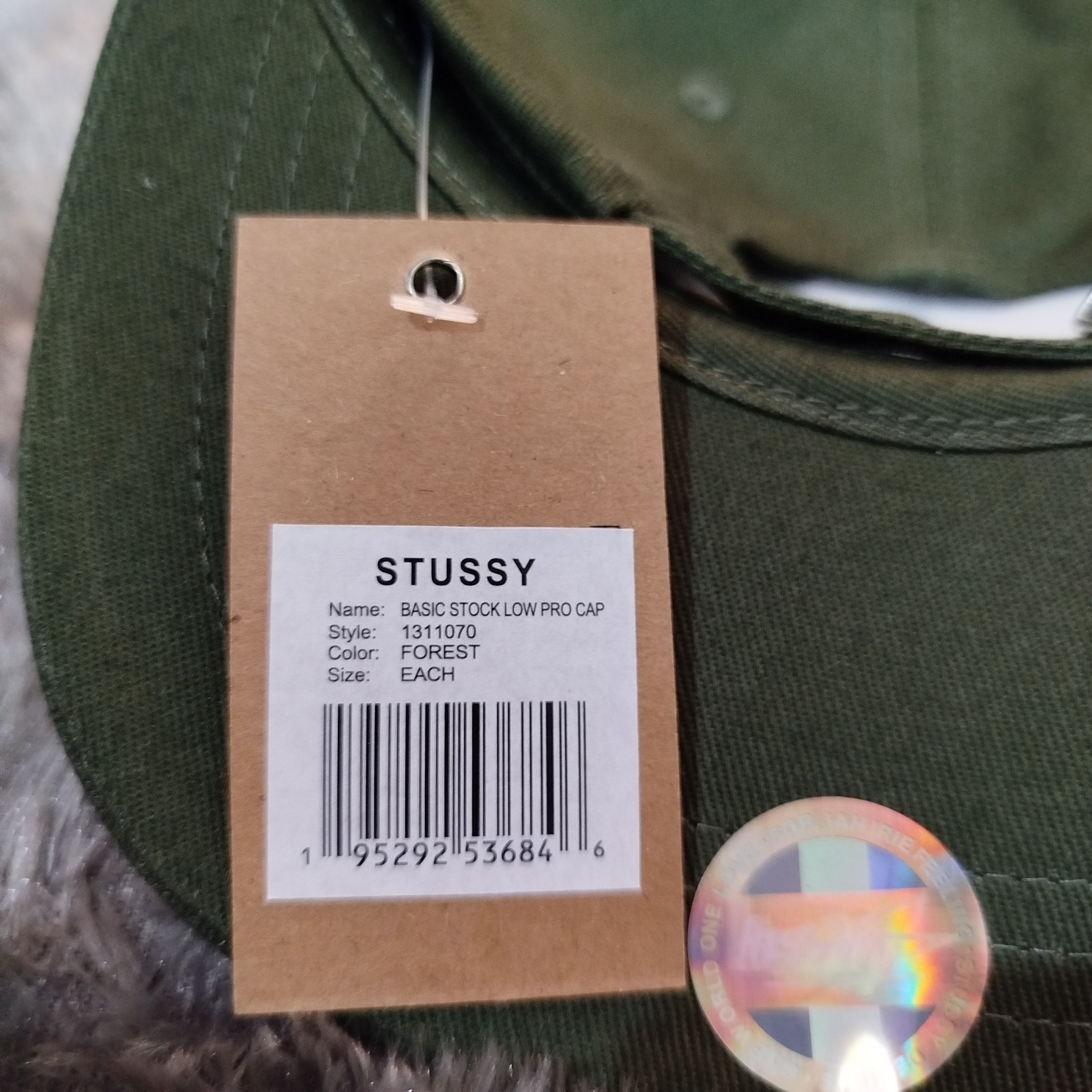 Stussy STUSSY BASIC STOCK LOW PRO CAP Size ONE SIZE - 3 Thumbnail