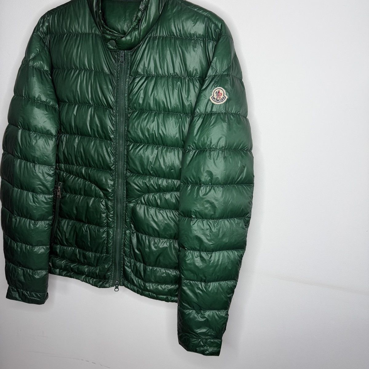 Moncler Moncler Puffer Down Jacket Longue Saison Emerald Green Size US L / EU 52-54 / 3 - 2 Thumbnail