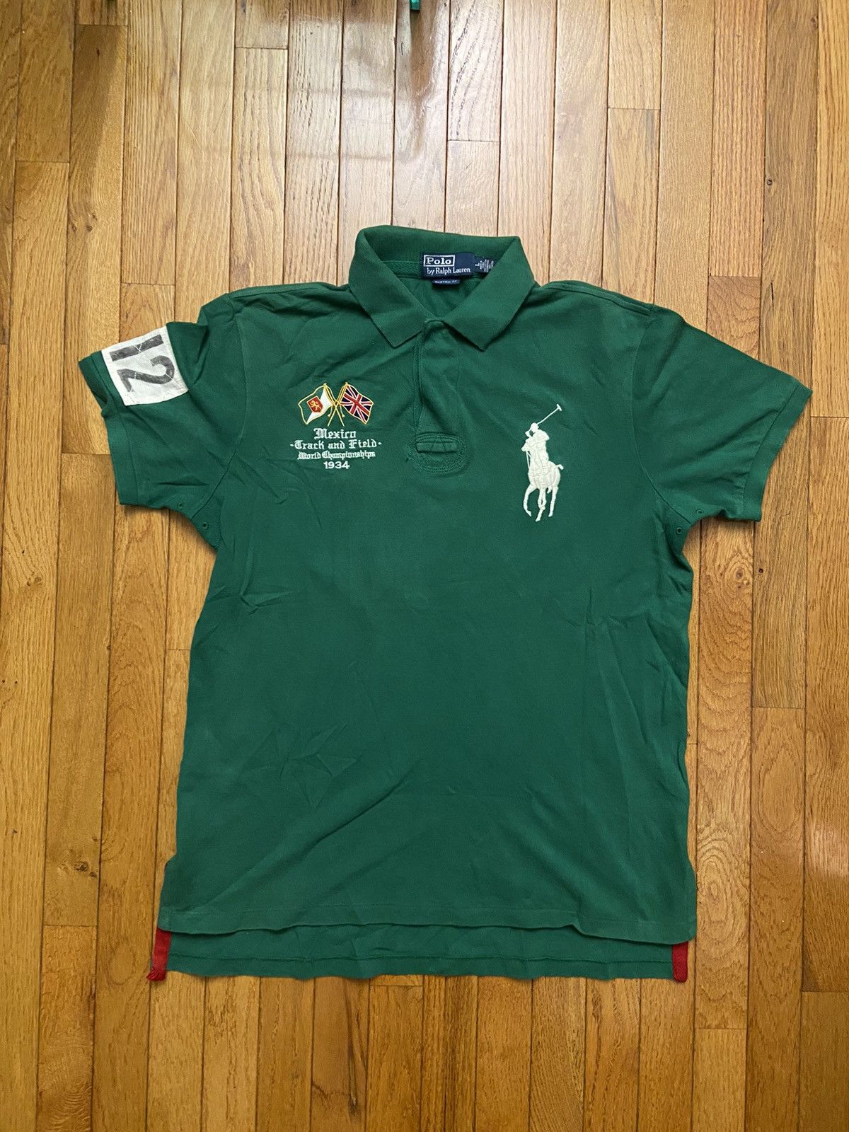 トップス Polo Ralph Lauren Polo Shirt chief keef Chief Keef Polo Ralph Lauren Vintage Polo T-shirt Mens S | eBay