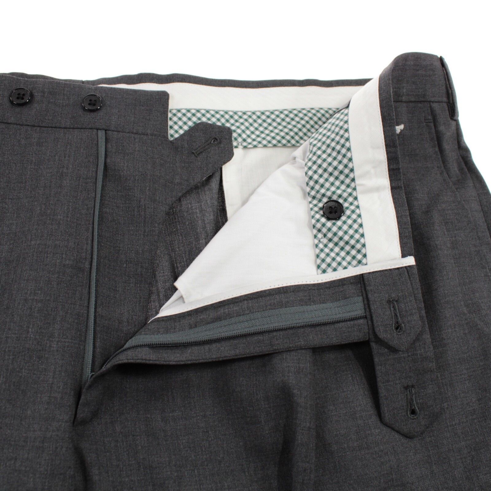 Belvest Belvest New with tags Dress Pants Size 44 US In Gray Size US 44 / EU 60 - 3 Thumbnail