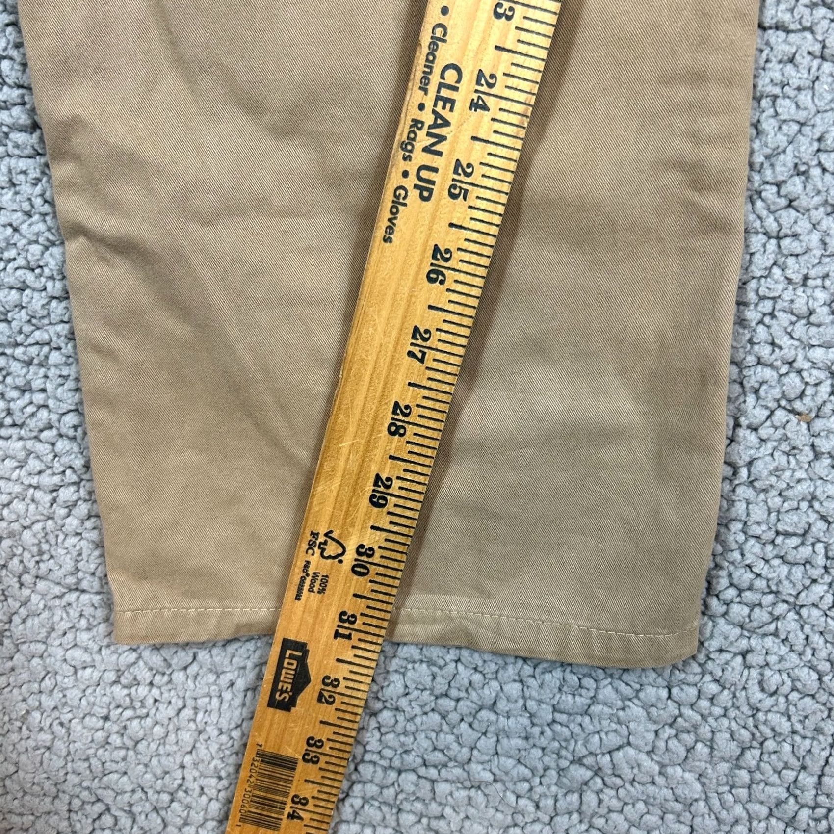 Rag & Bone rag & bone Chino Pants Slim 36x32 Beige USA 2nd Rag & Bone Fit 2 Men Casual Slim Straight Front Button Pocket Logo Pattern Solid Vintage: No Size US 36 / EU 52 - 7 Thumbnail