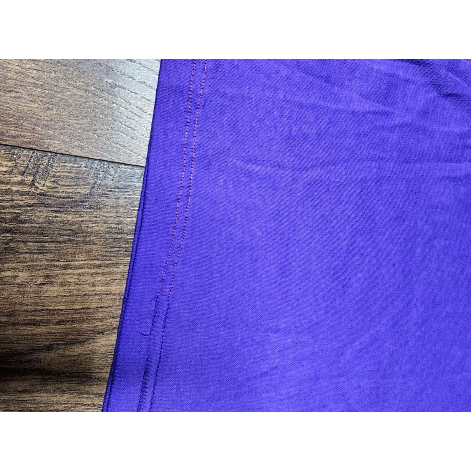 Vintage VINTAGE Beverly Hills Blues Women's T-Shirt 1990s Purple Cotton Casual Retro Distressed Large Size L / US 10 / IT 46 - 5 Thumbnail