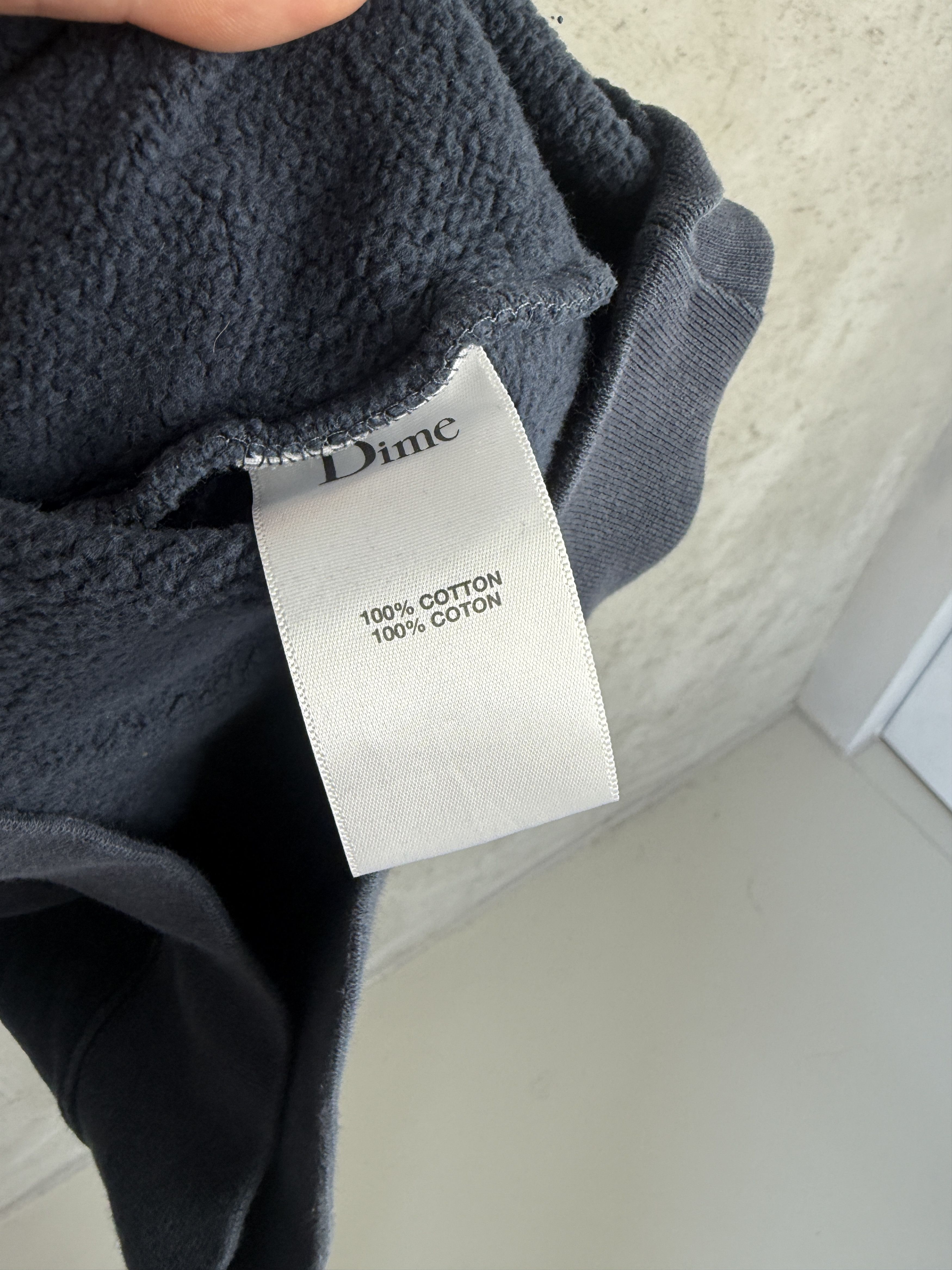 Dime Dime small logo hoodie casual skate rap hip hop Size US S / EU 44-46 / 1 - 4 Thumbnail