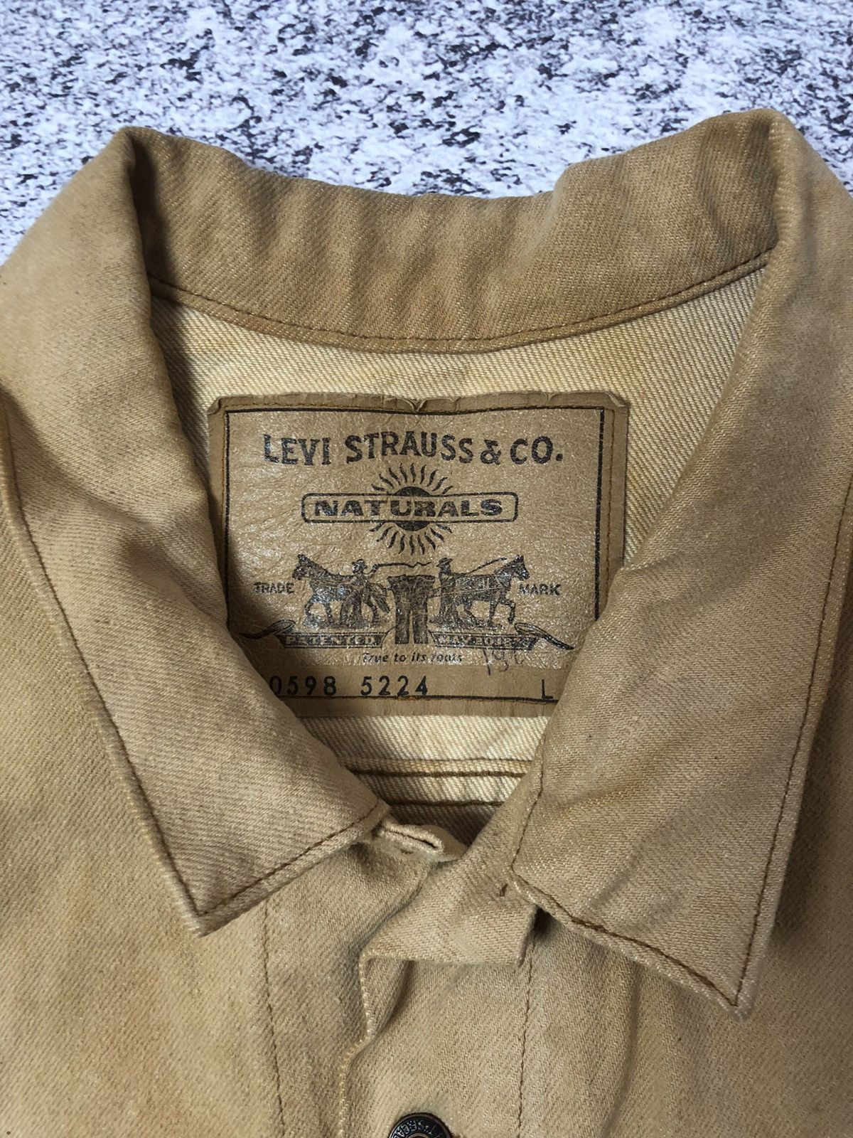 Levi's × Vintage Vintage Sherpa men’s Levi’s y2k casual usa ykk drill Size US S / EU 44-46 / 1 - 4 Thumbnail