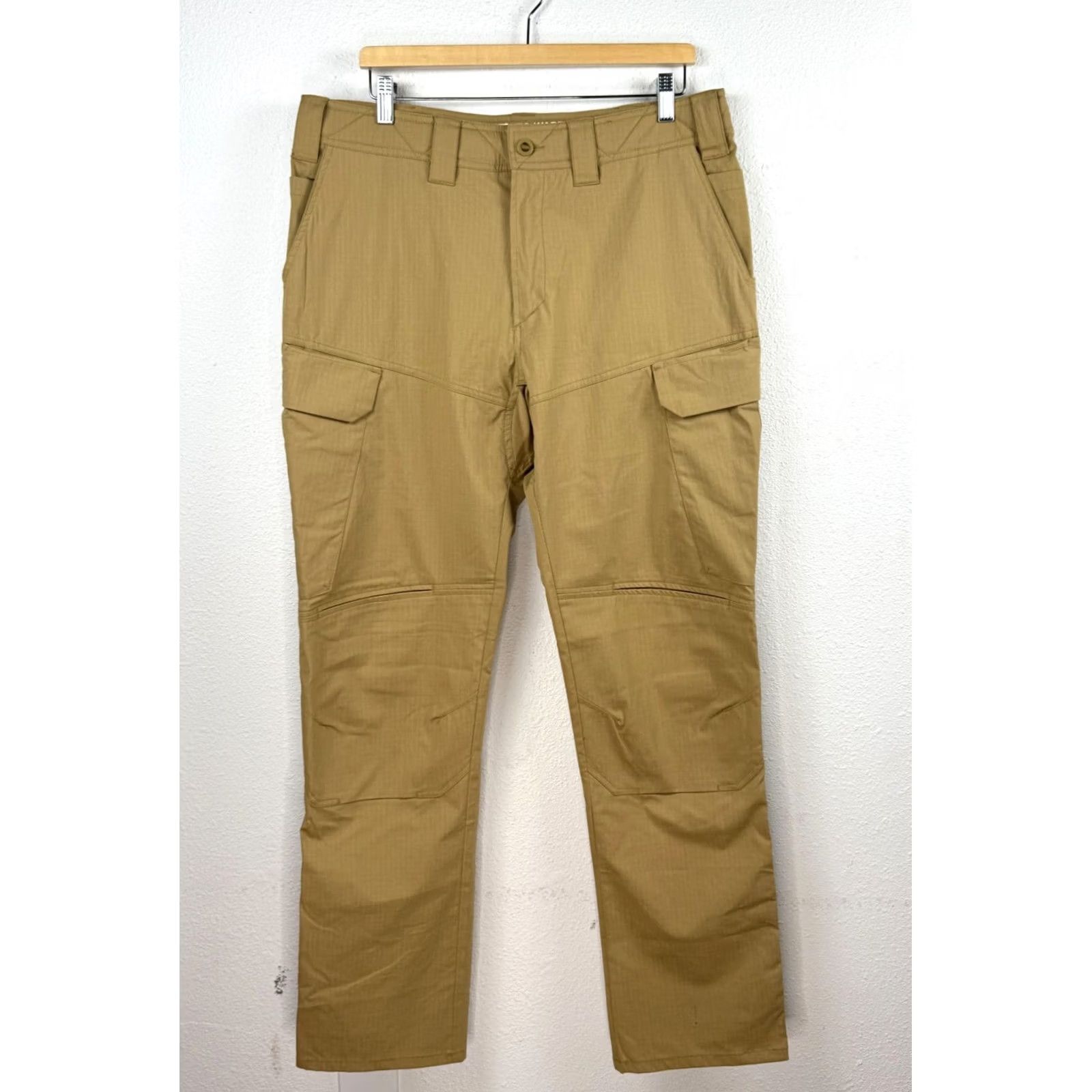 Vintage VIKTOS Wartorn Pants Mens 34x34 Khaki Ripstop Double Knee Tactical Utility Pants Size US 34 / EU 50 - 2 Thumbnail