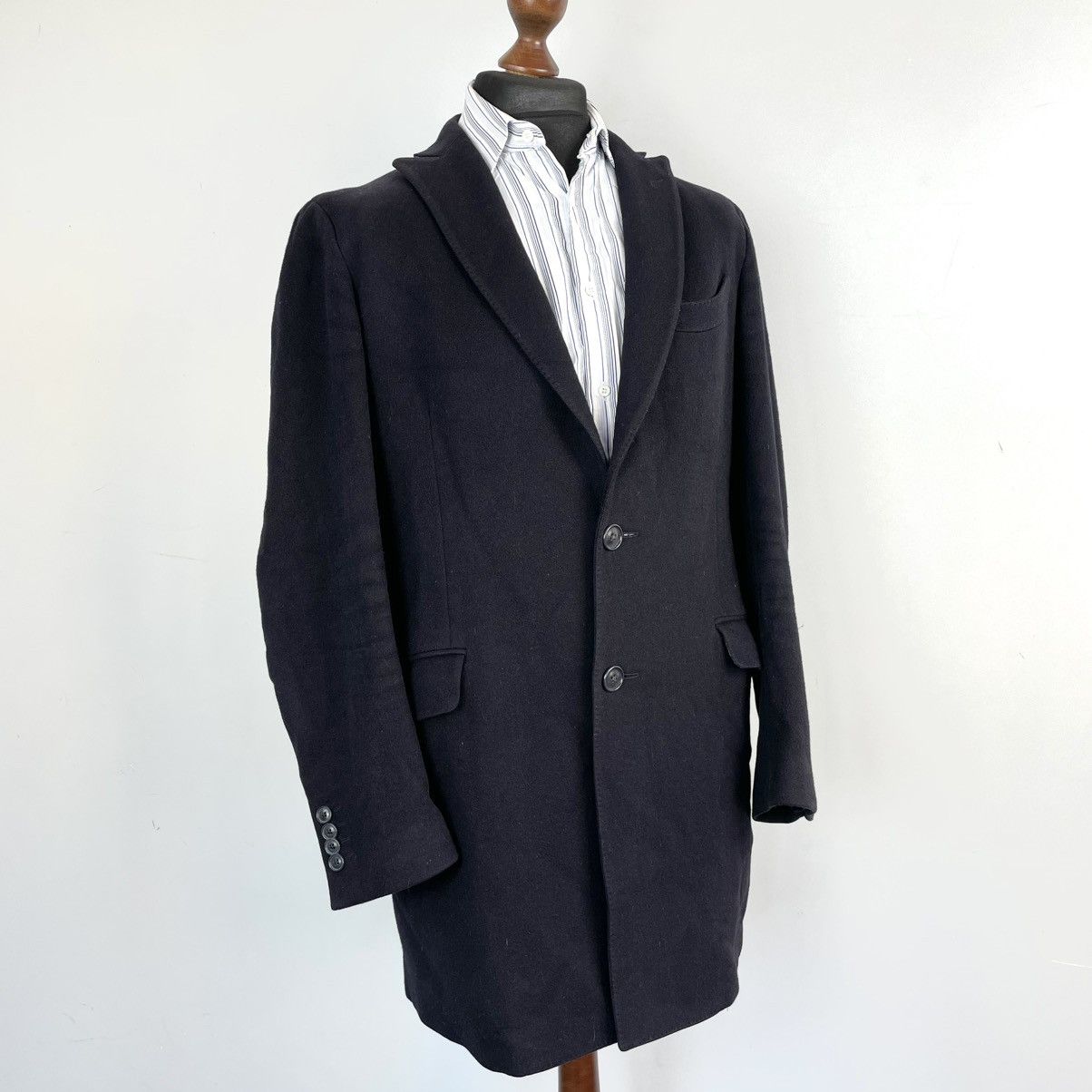 Herno Herno Cashmere and Silk Coat Blazer Size 52L - 2 Thumbnail