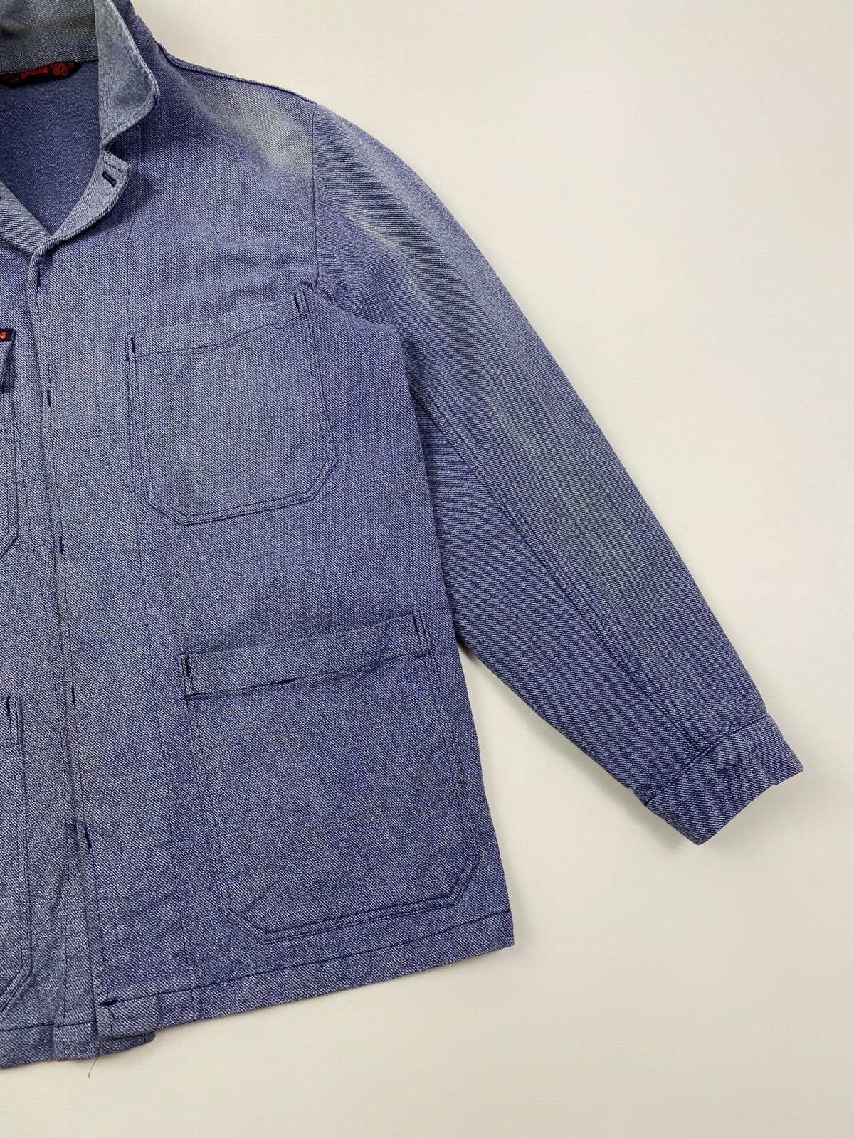 Vintage 1980’s Vintage Sun Faded Spilag Chore Work Jacket Size US M / EU 48-50 / 2 - 8 Thumbnail