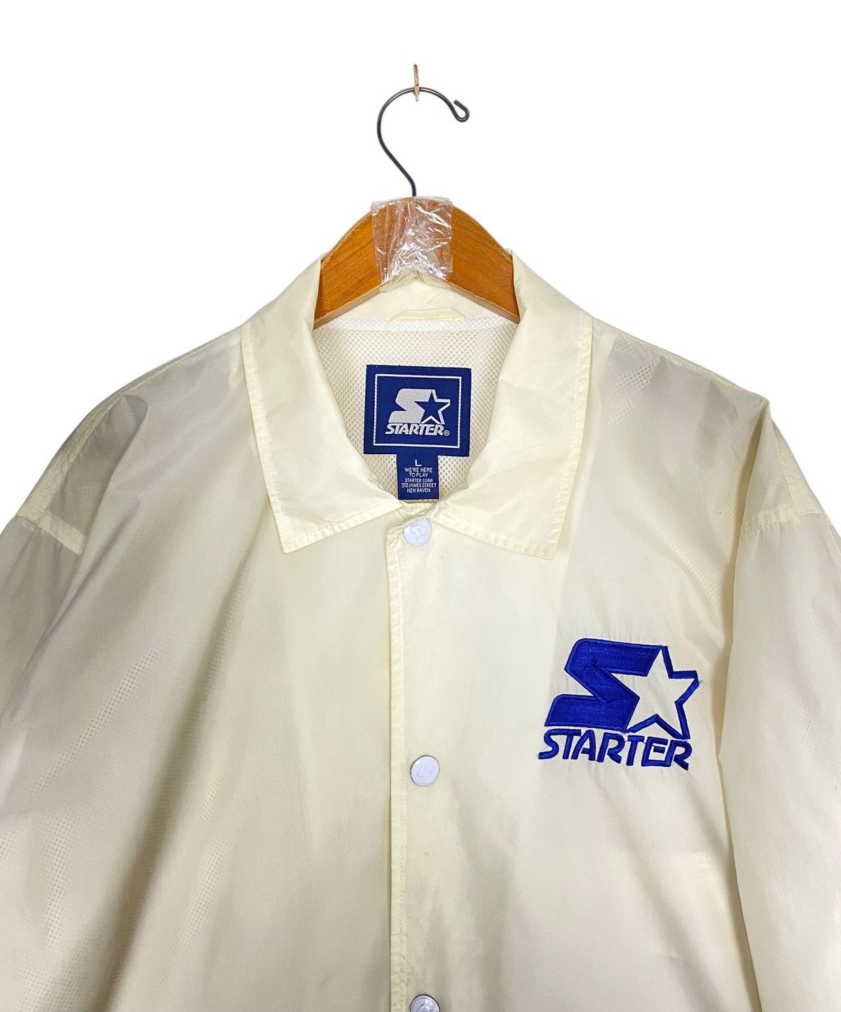 Starter Rare‼️ Vintage Starter Light Jacket Big Logo Size US L / EU 52-54 / 3 - 2 Thumbnail