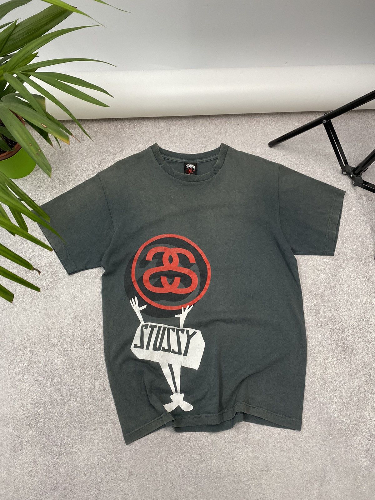 Other Vintage Stussy distressed Y2K faded tee Size US M / EU 48-50 / 2 - 2 Thumbnail