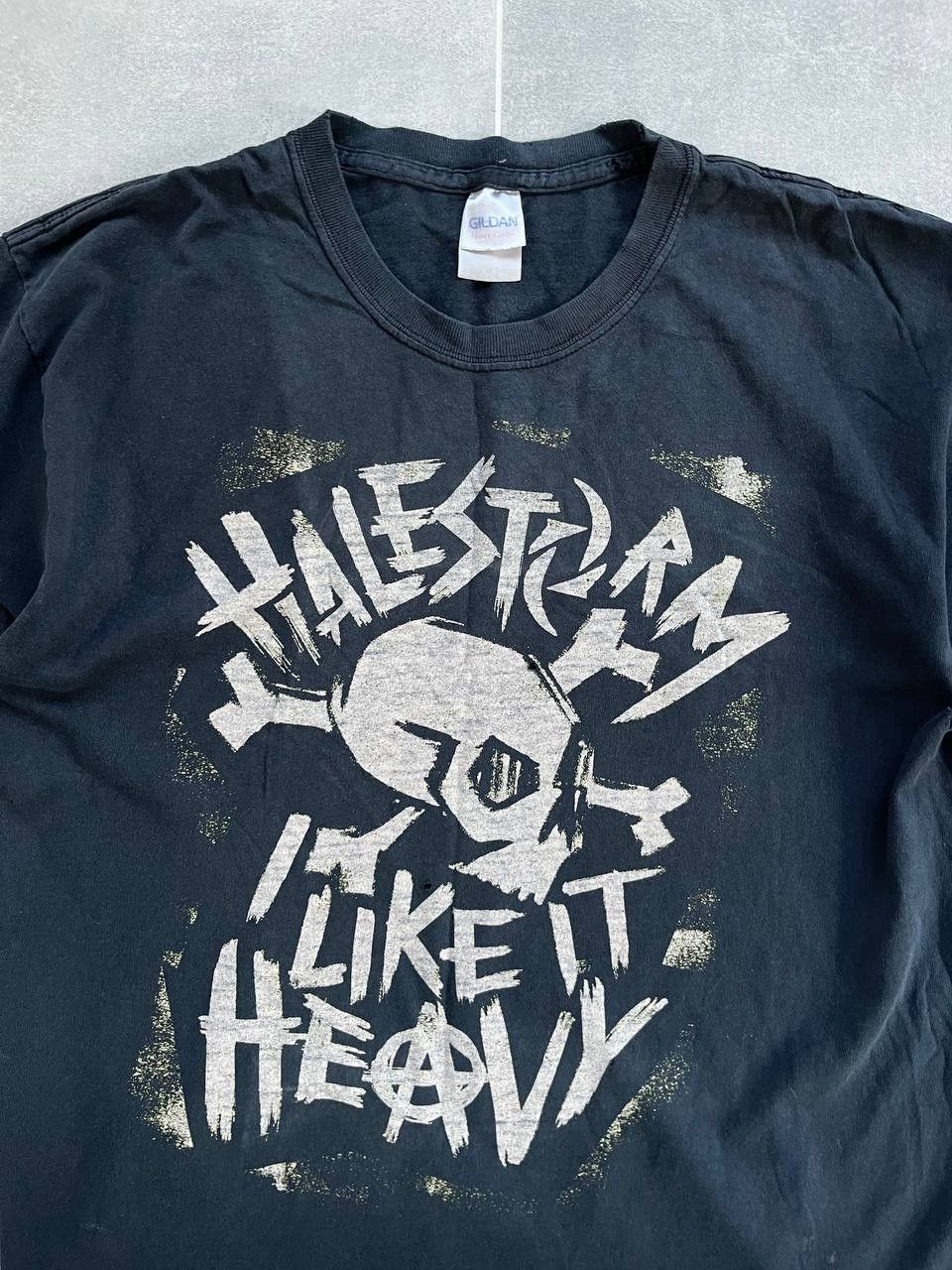 Band Tees Halestorm ‘I like it heavy’ Trashed Band Tee Size US L / EU 52-54 / 3 - 2 Thumbnail