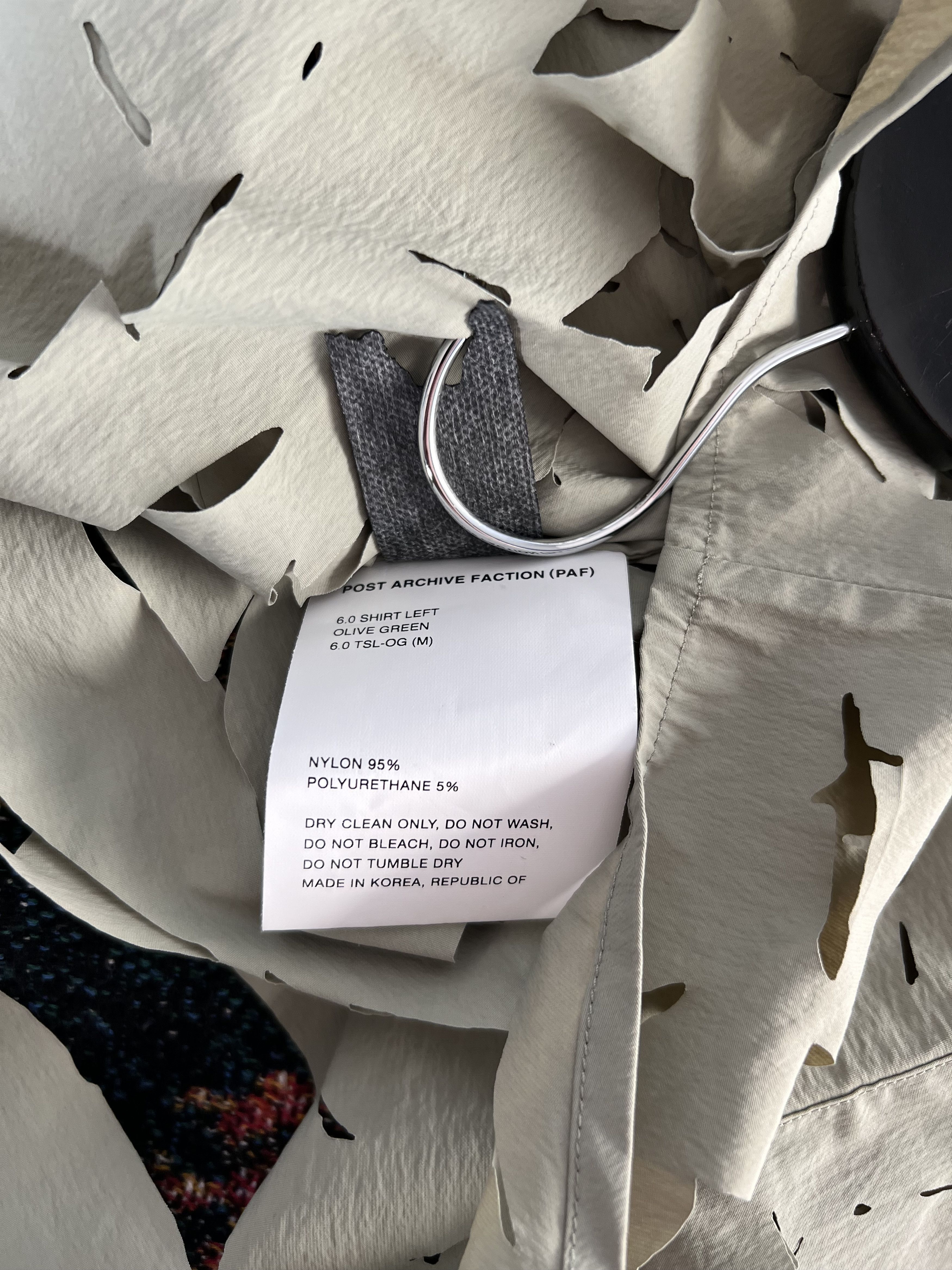POST ARCHIVE FACTION (PAF) Post Archive Faction 6.0 Shirt Left in Olive Drab Size US M / EU 48-50 / 2 - 8 Thumbnail