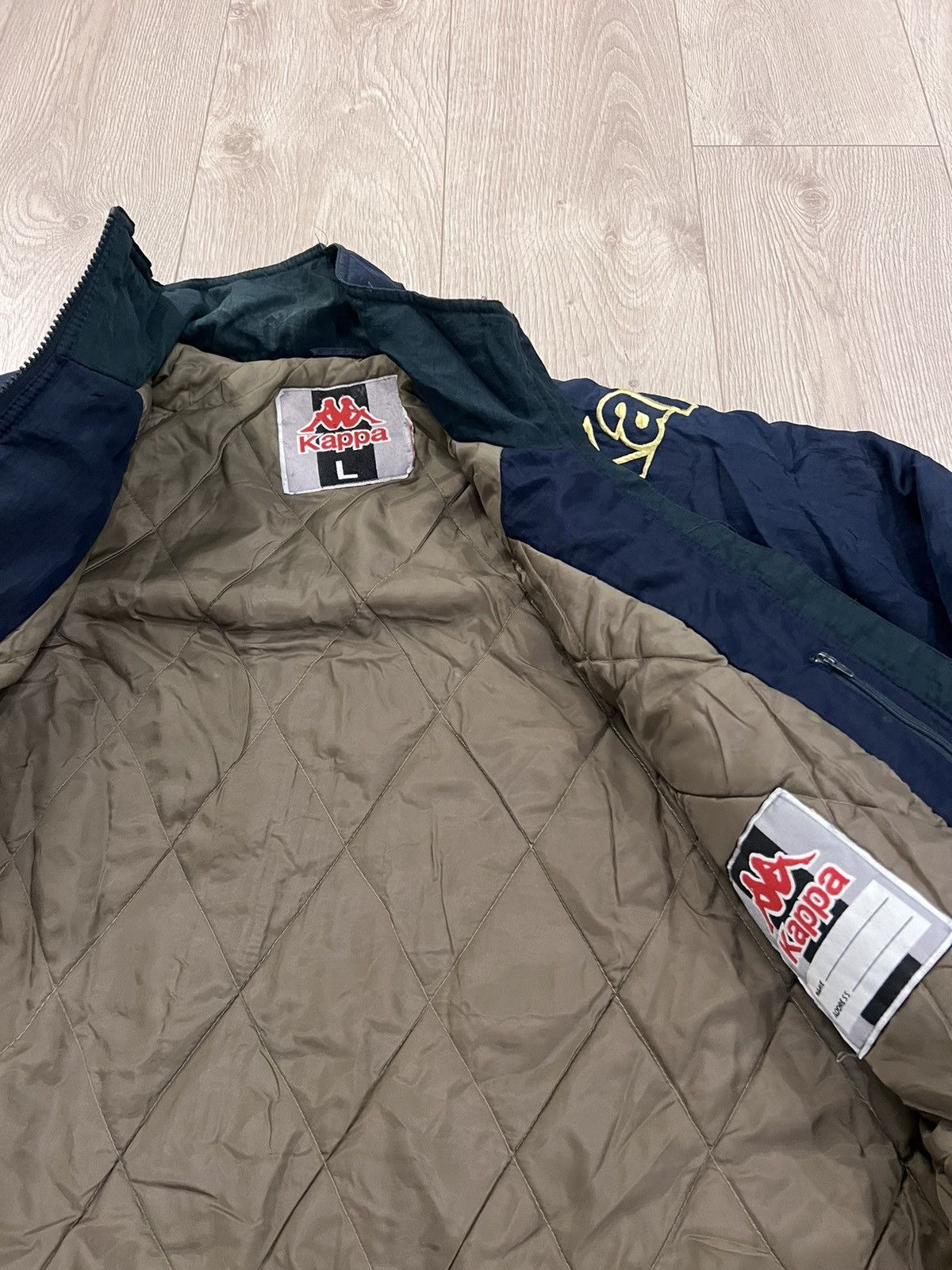 Kappa × Vintage Vintage 90s Kappa Bench Sideline Soccer Jacket Mid Weight Size US L / EU 52-54 / 3 - 9 Thumbnail