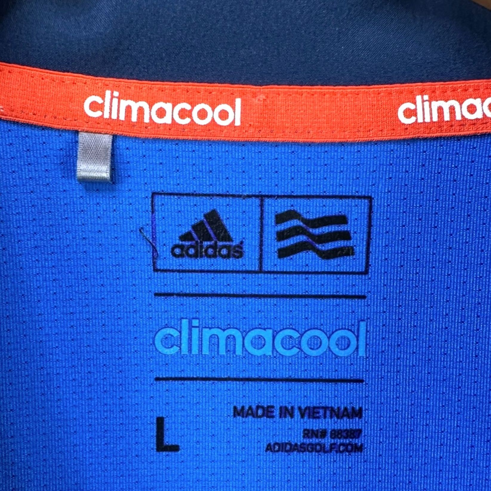 Adidas Adidas Climacool Shirt Polo Mens Large Blue The Memorial Tournament Golf Rugby Shirt Short Sleeve Polo Mens Blue Climacool Size US L / EU 52-54 / 3 - 4 Thumbnail