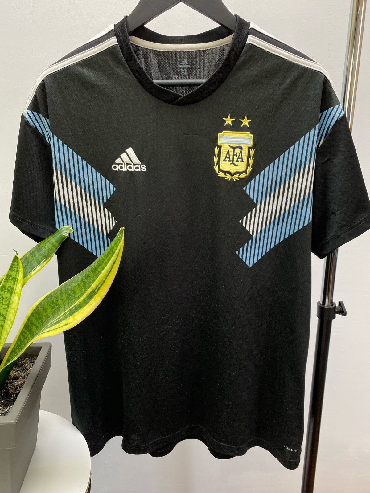 Adidas Adidas ARGENTINA 2018 2019 Away Football Shirt Soccer Jersey Size US XL / EU 56 / 4 - 3 Thumbnail