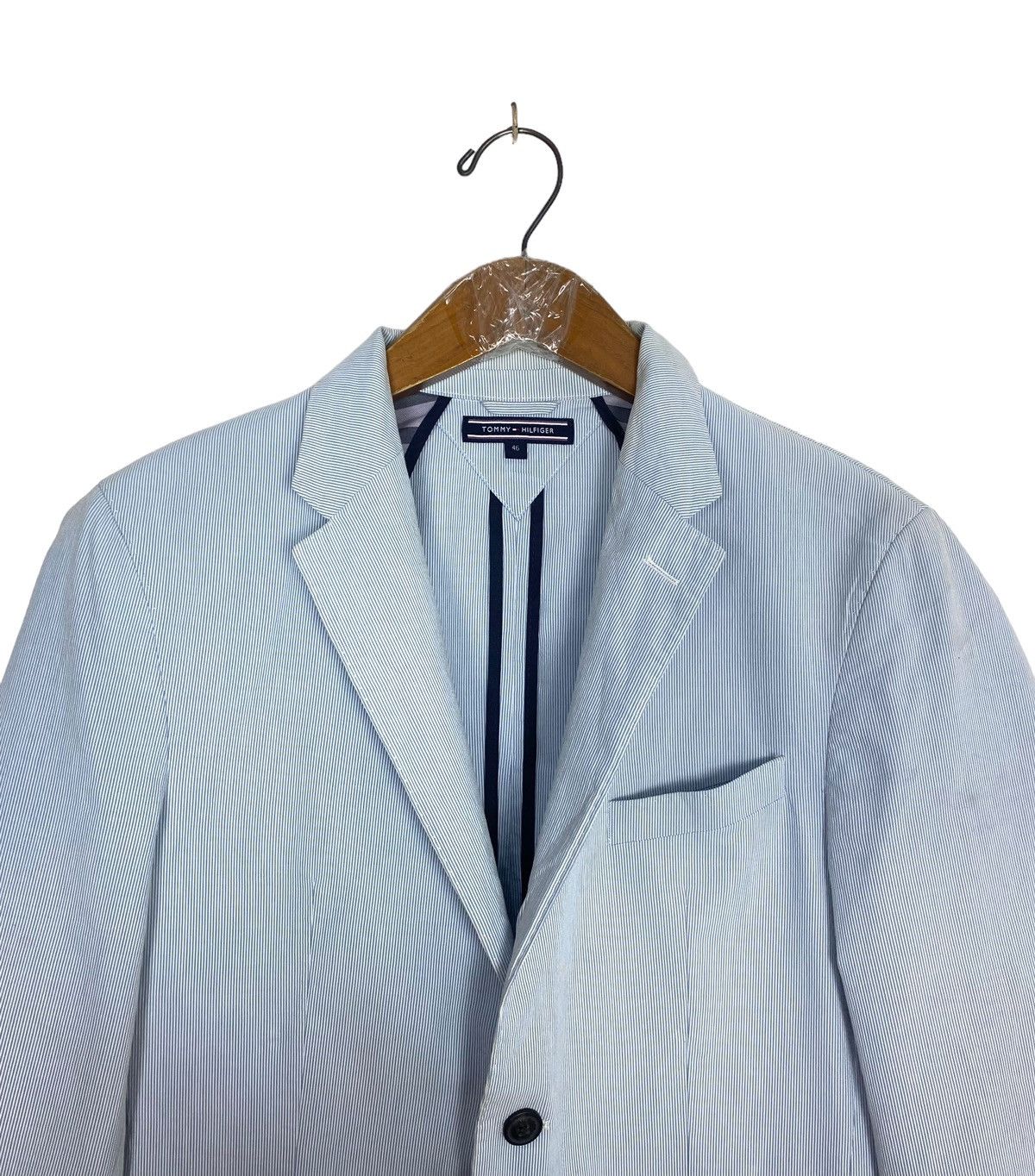 Tommy Hilfiger Rare‼️ Tommy Hilfiger Stripe Blazer Size 40S - 5 Thumbnail