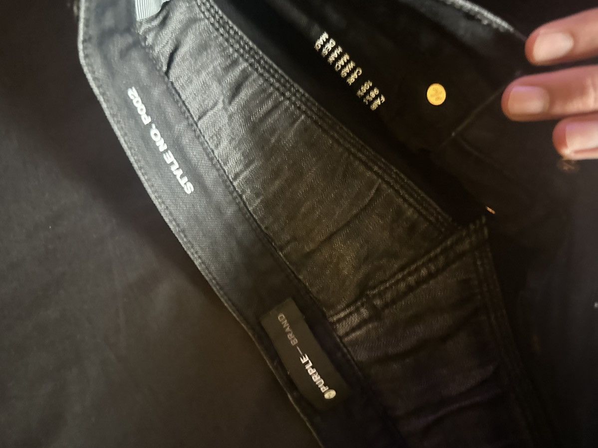 Purple Brand Black Purple Jeans Size US 30 / EU 46 - 6 Thumbnail