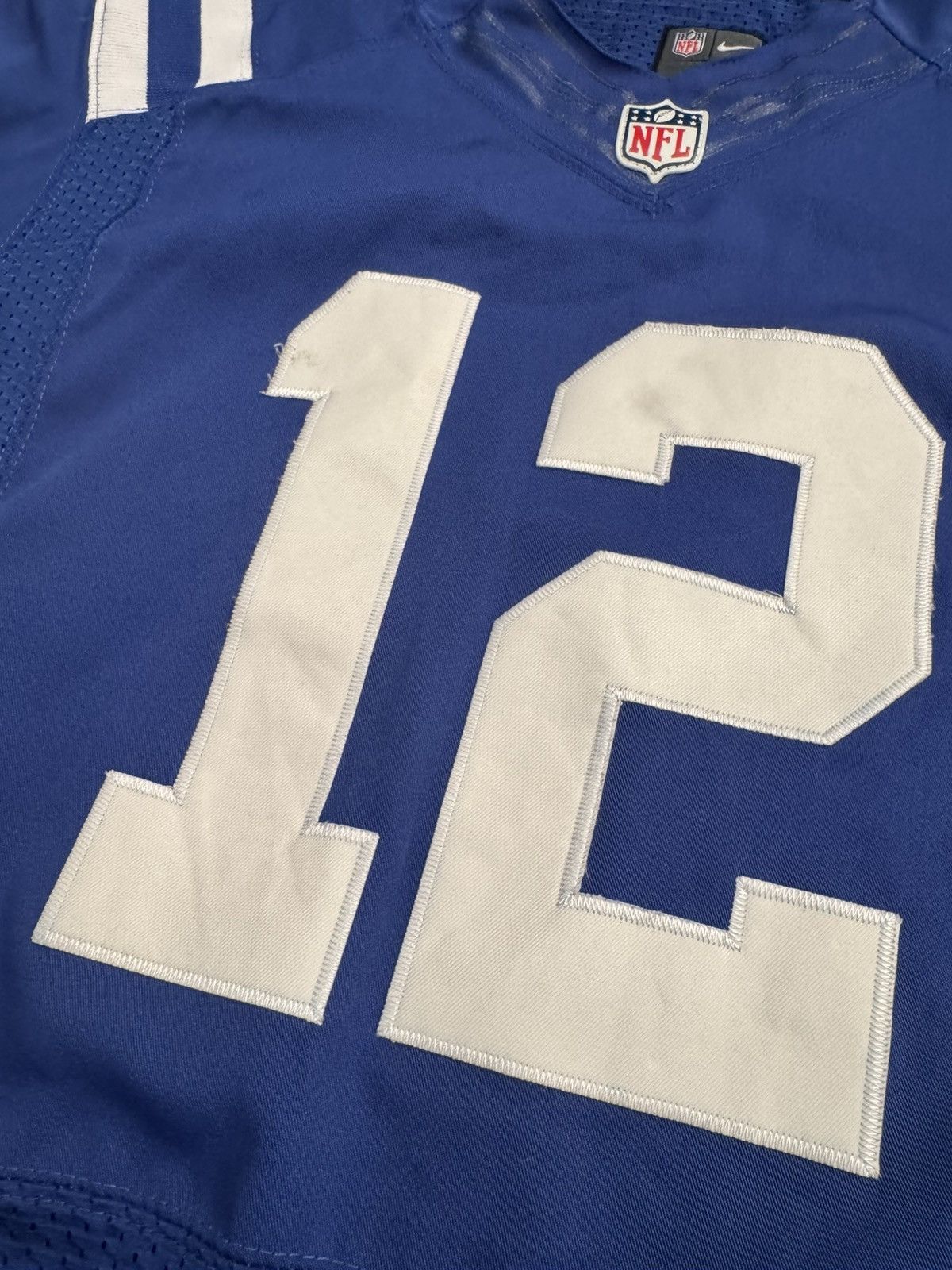Nike Indianapolis Colts Andrew Luck #12 NFL Elite Stitched Jersey Size US M / EU 48-50 / 2 - 3 Thumbnail