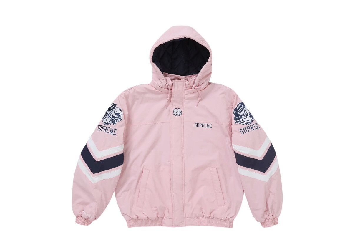 Supreme Supreme Mitchell & Ness NCAA Hooded Stadium Jacket UNC 