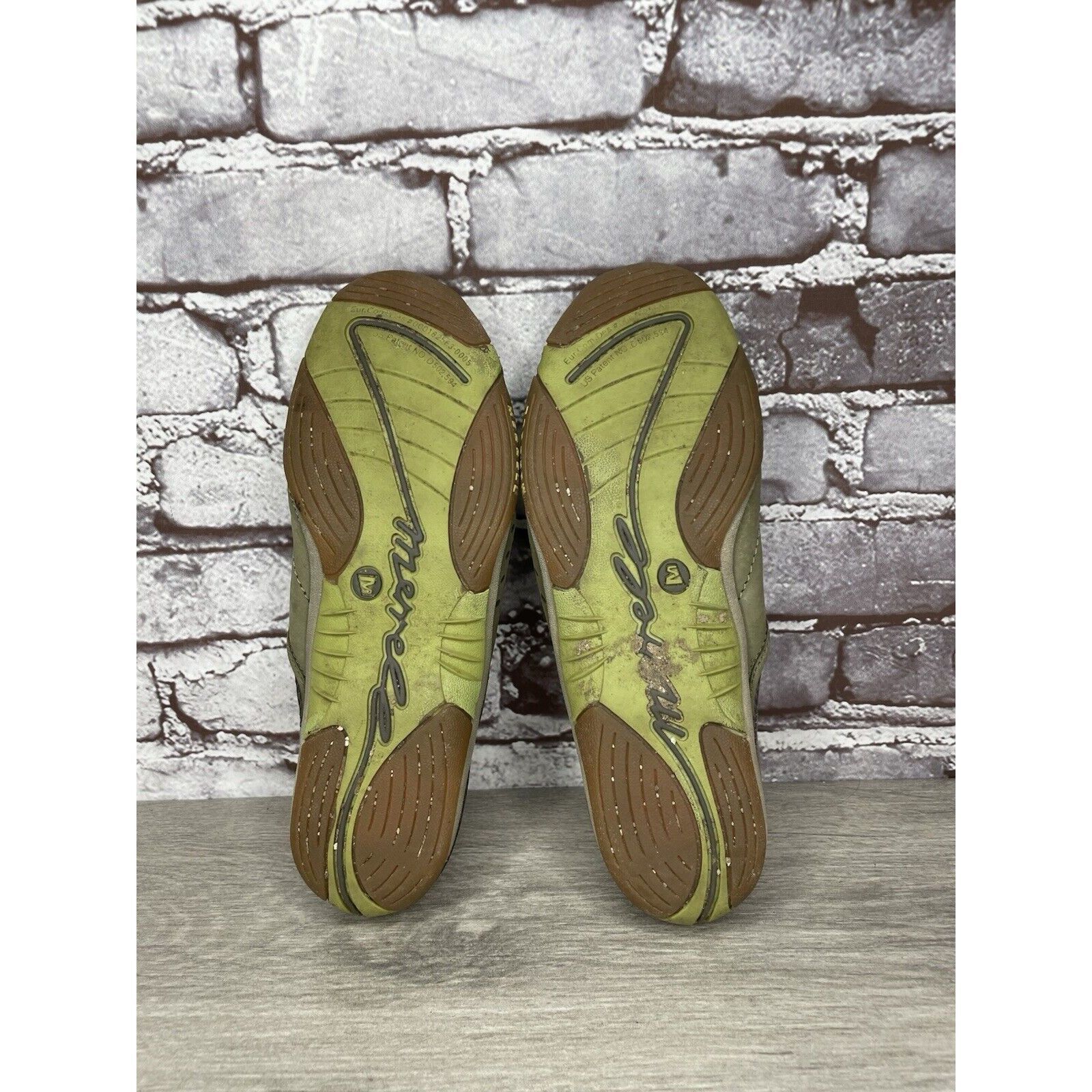 Merrell Merrell Rumba Moss Green Suede Leather Stretch Mesh Shoes Wo Size US 8 / IT 38 - 6 Thumbnail