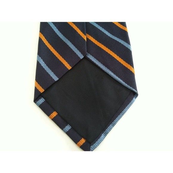 Brooks Brothers BROOKS BROTHERS BASICS MENS NAVY 100%SILK TIE WIDTH: 3 3/4" Size ONE SIZE - 5 Thumbnail
