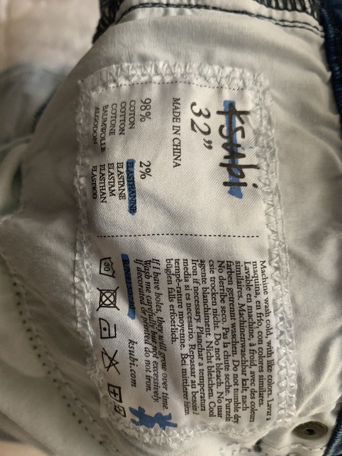 Ksubi Ksubi Jeans Size US 32 / EU 48 - 4 Thumbnail