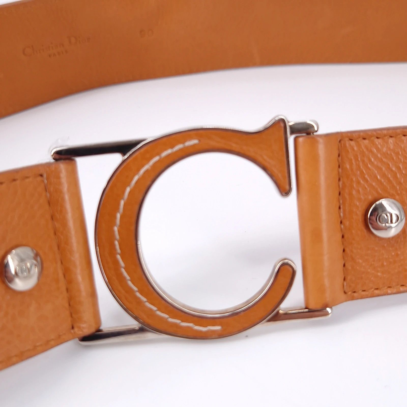 Dior Saddle CD Chrome Belt Size ONE SIZE - 5 Thumbnail